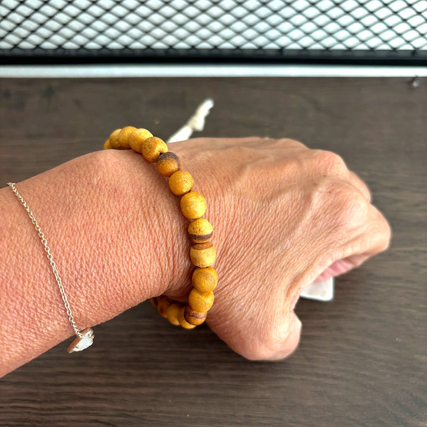 Palo Santo bracelet, Peru, natural, aromatic, protection 1ud