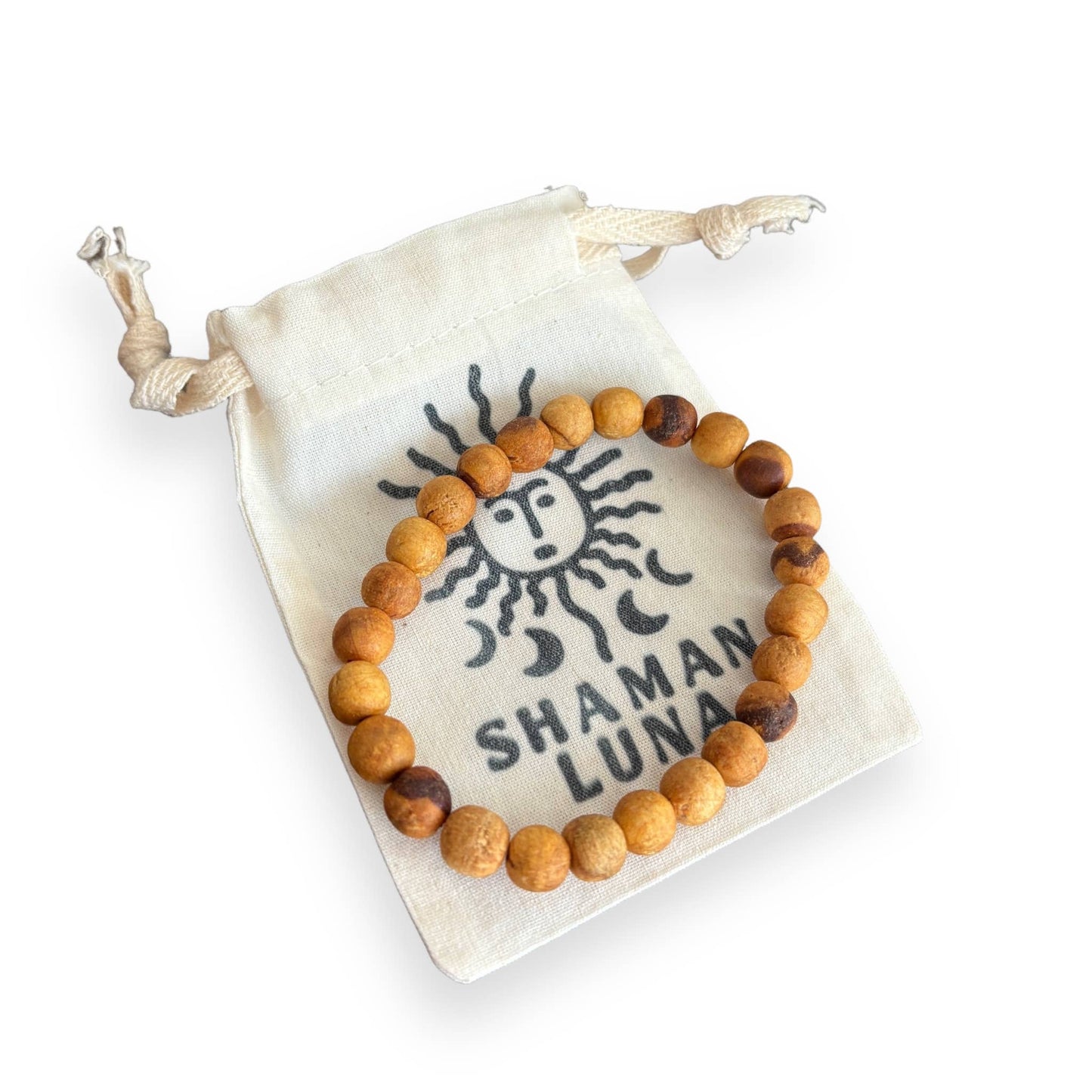 Palo Santo bracelet, Peru, natural, aromatic, protection 1ud