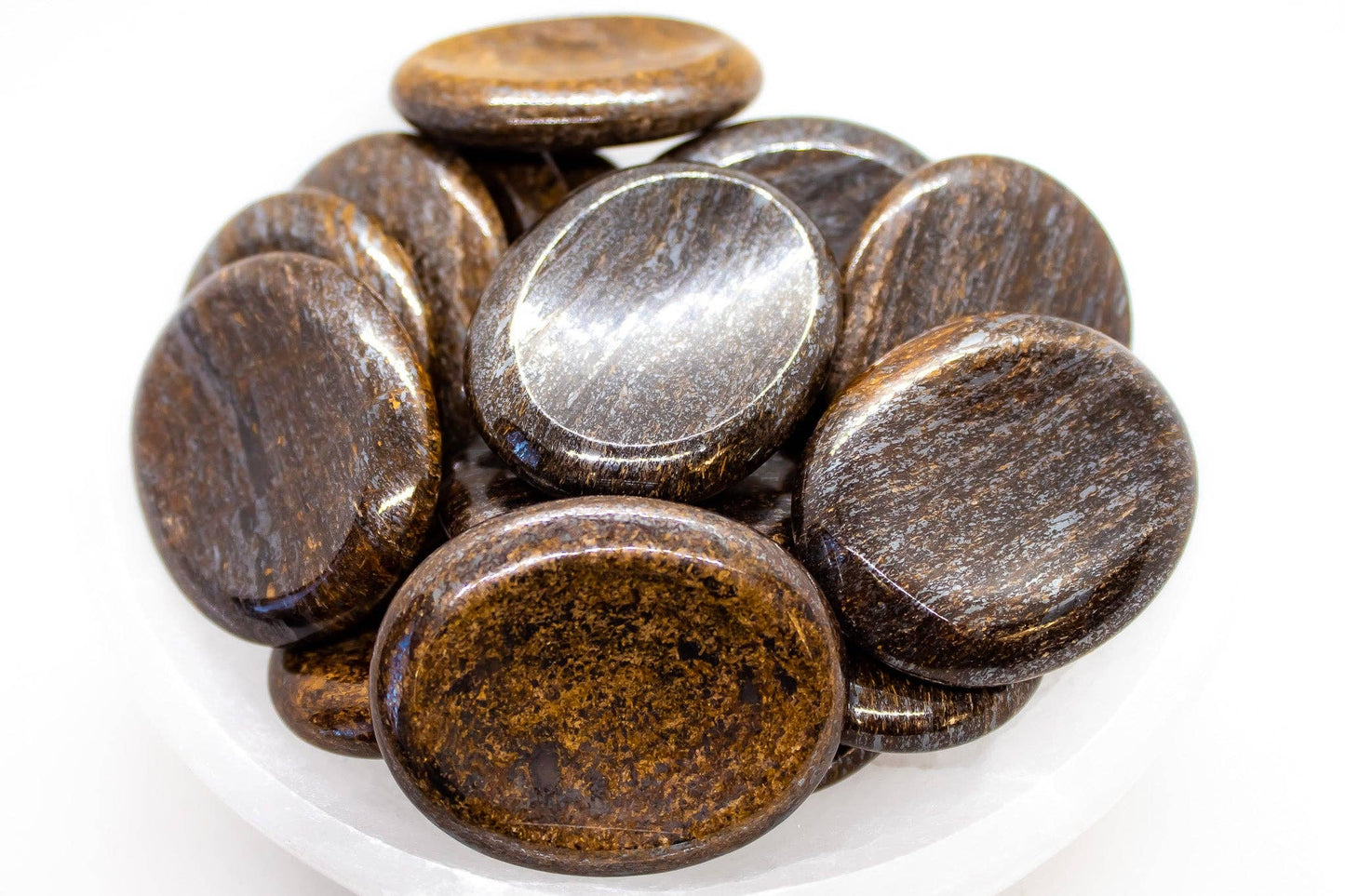 Bronzite Worry Stones 1Kg/2.20lbs