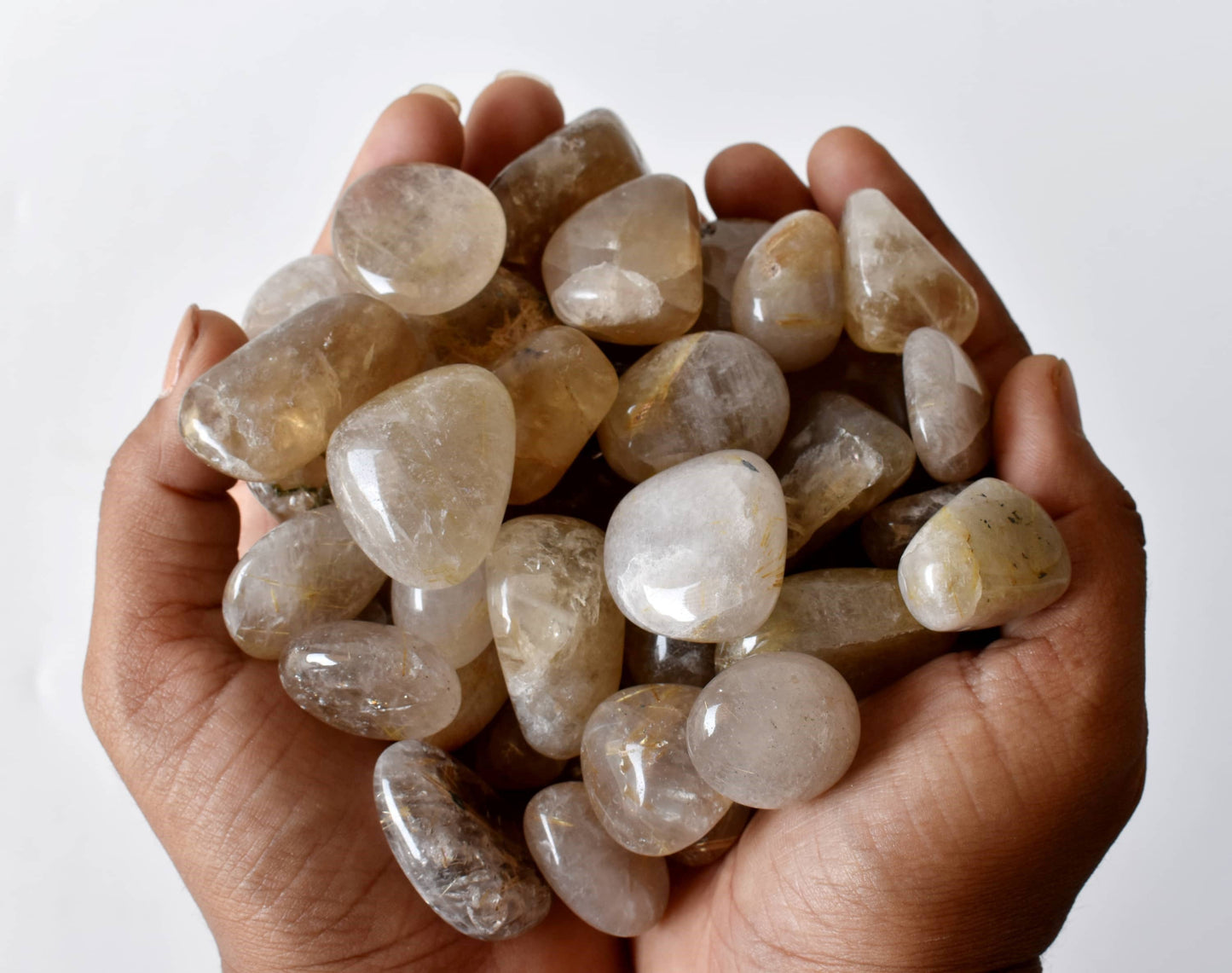 1 Golden Rutile Tumbled Stone Healing Crystals