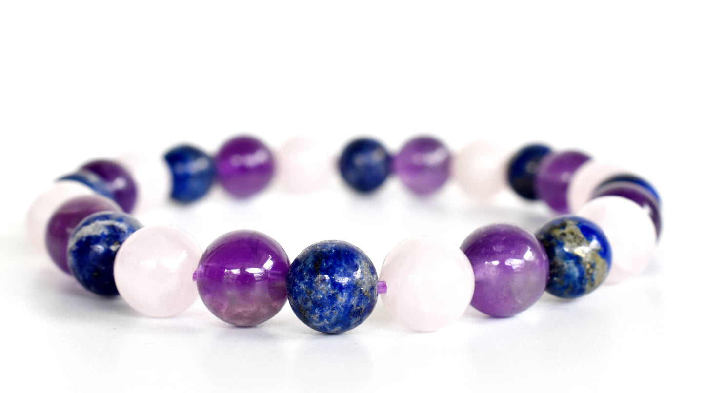 INNER PEACE Calm Crystal Healing Bracelet