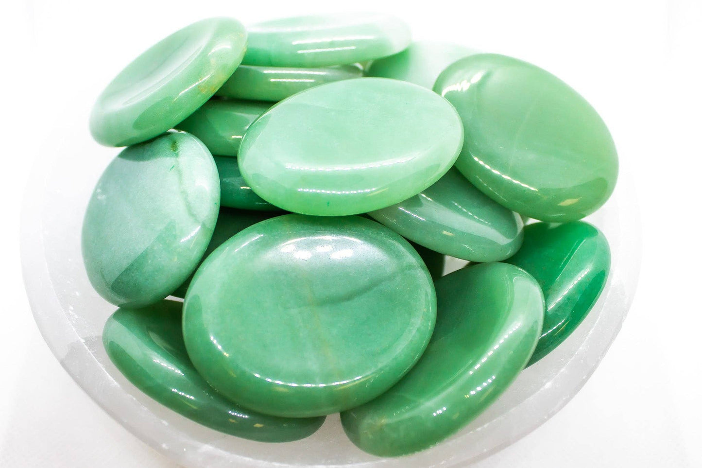 Green Aventurine Worry Stones 1kg/2.2lbs