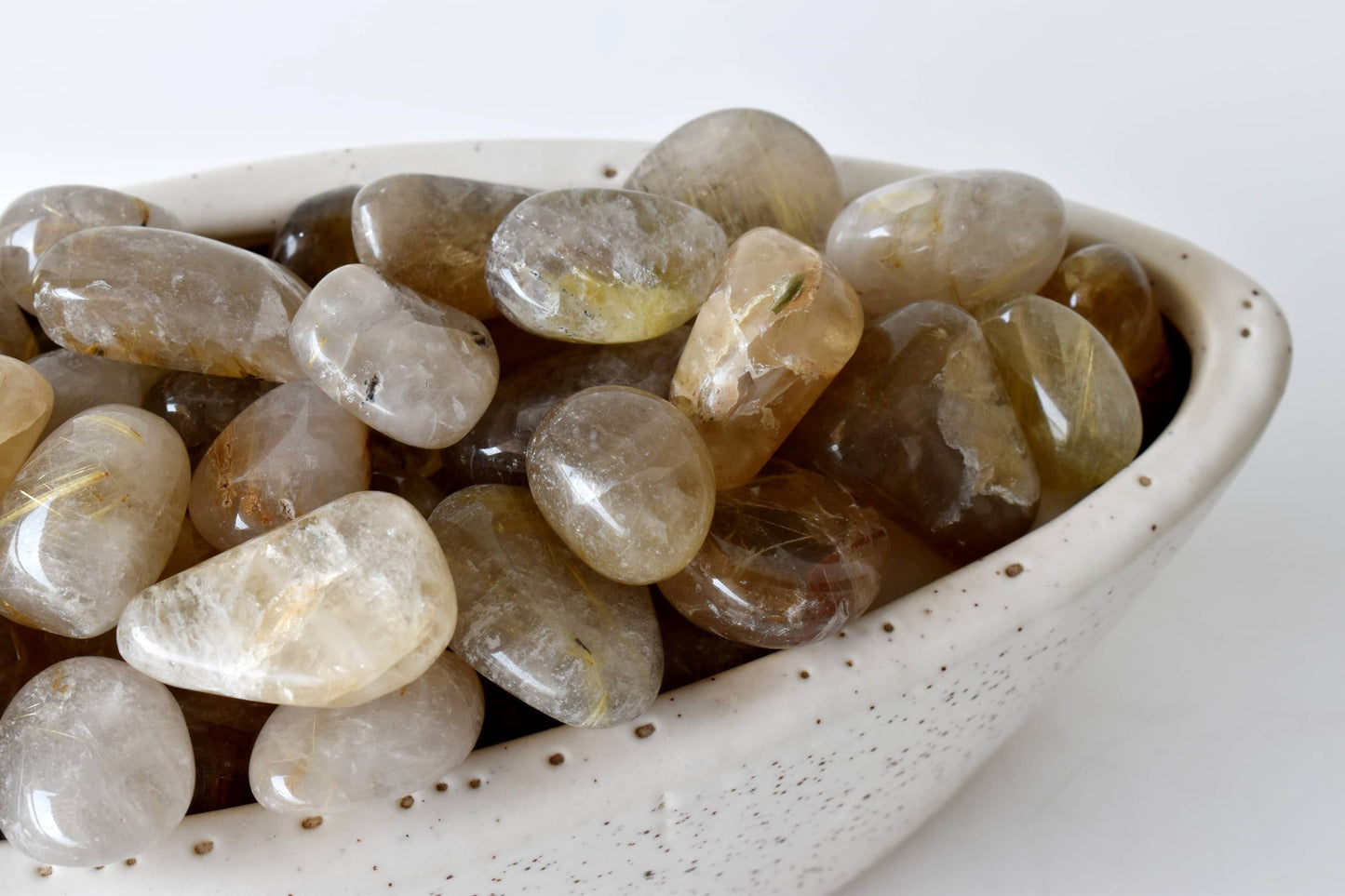 1 Golden Rutile Tumbled Stone Healing Crystals