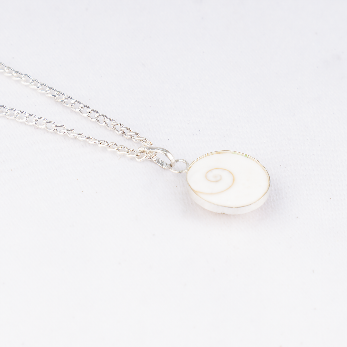 Gomati Chakra Fossil Pendant -Divine Protection- Prosperity Charm