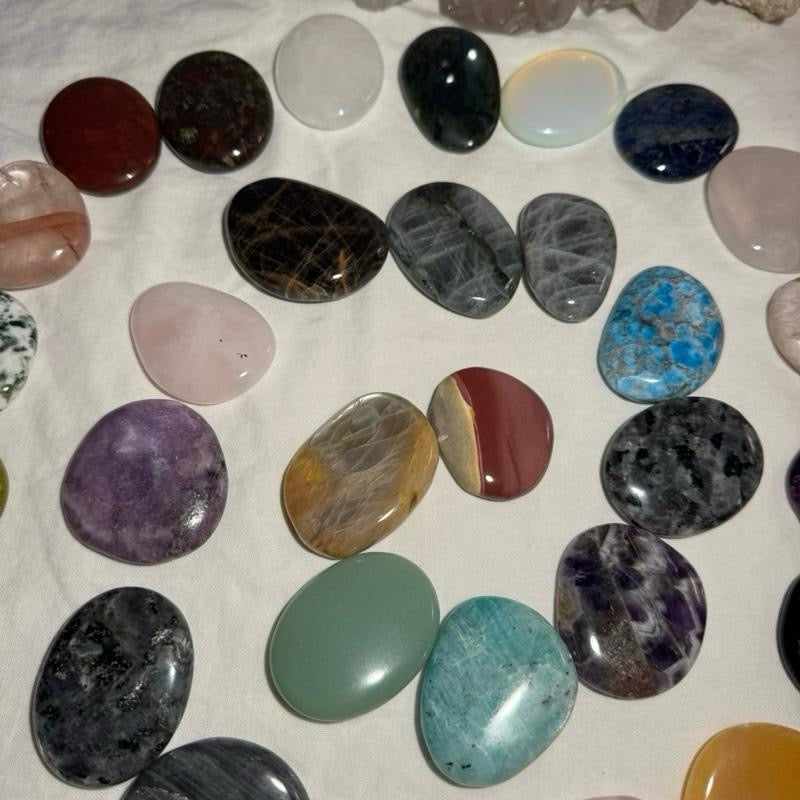 Pocket Crystals & Affirmation Crystals To Place on Your Affirmation Cards