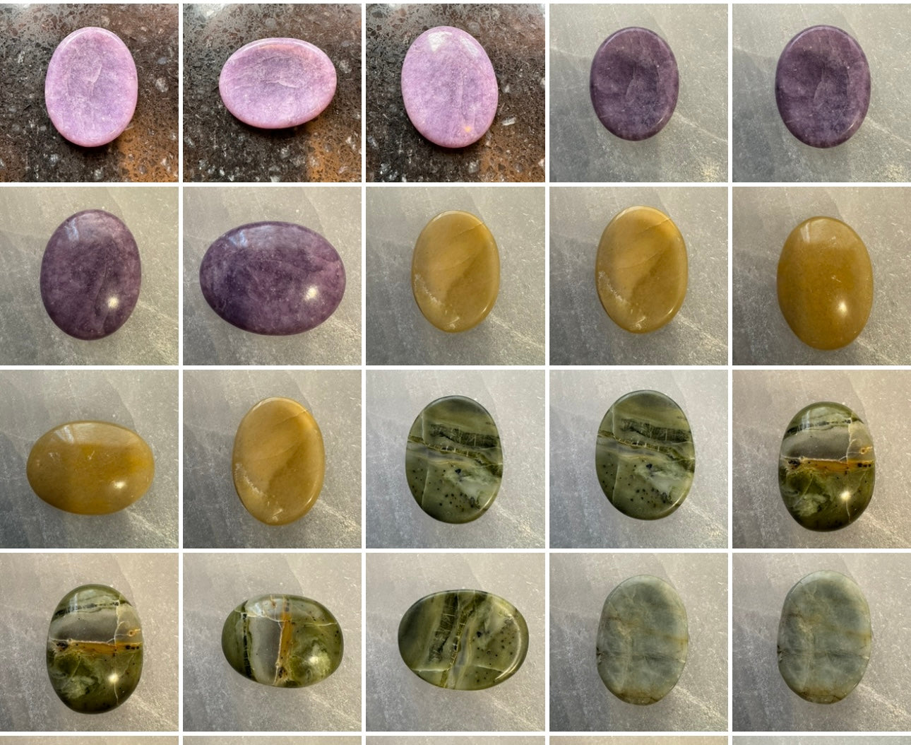 Crystal Worry Stones