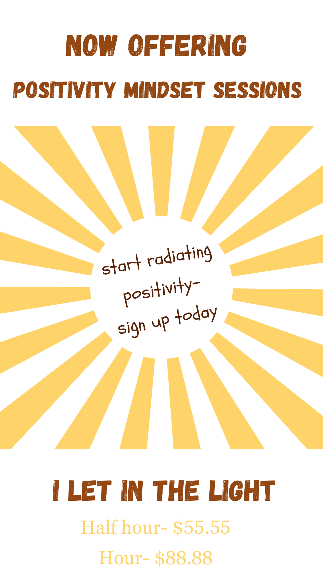 Positive Mindset Sessions