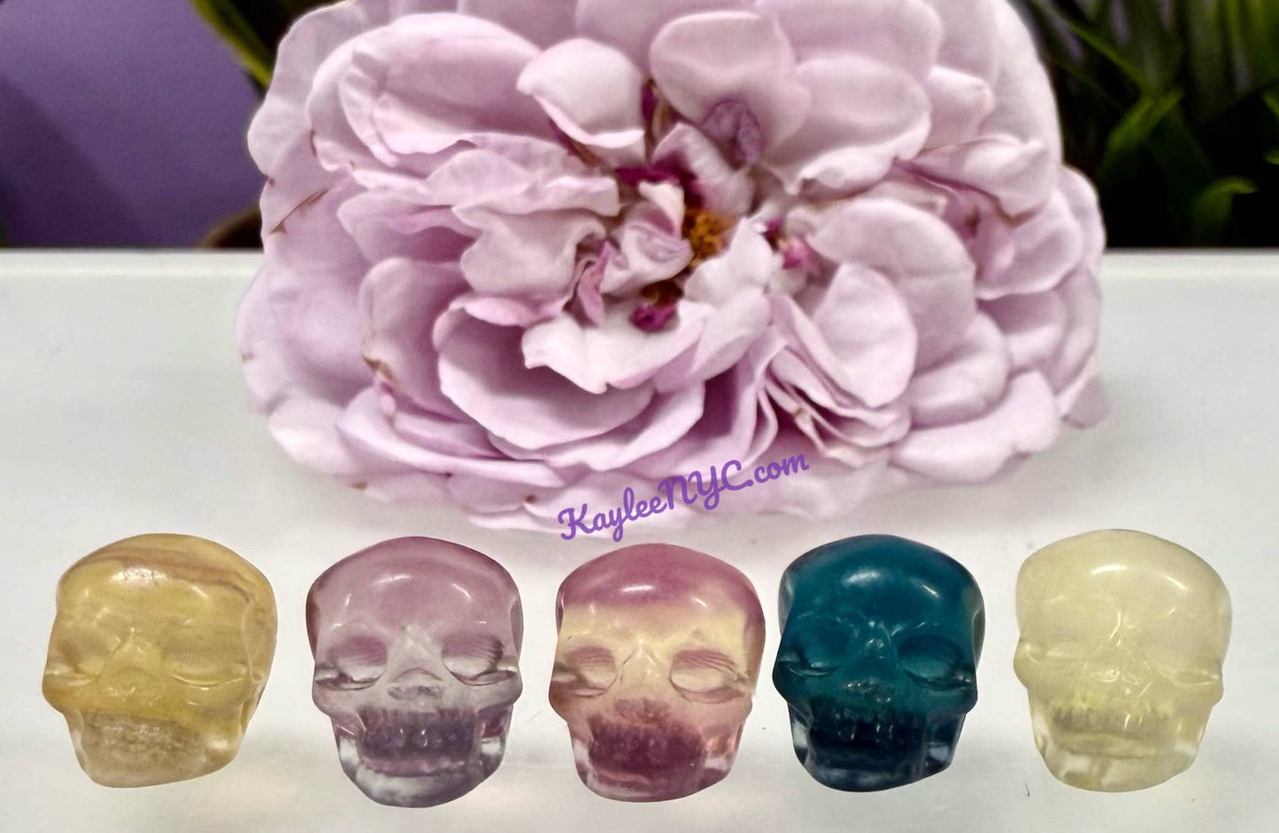 Mini Candy Fluorite Halloween Carvings Crystal