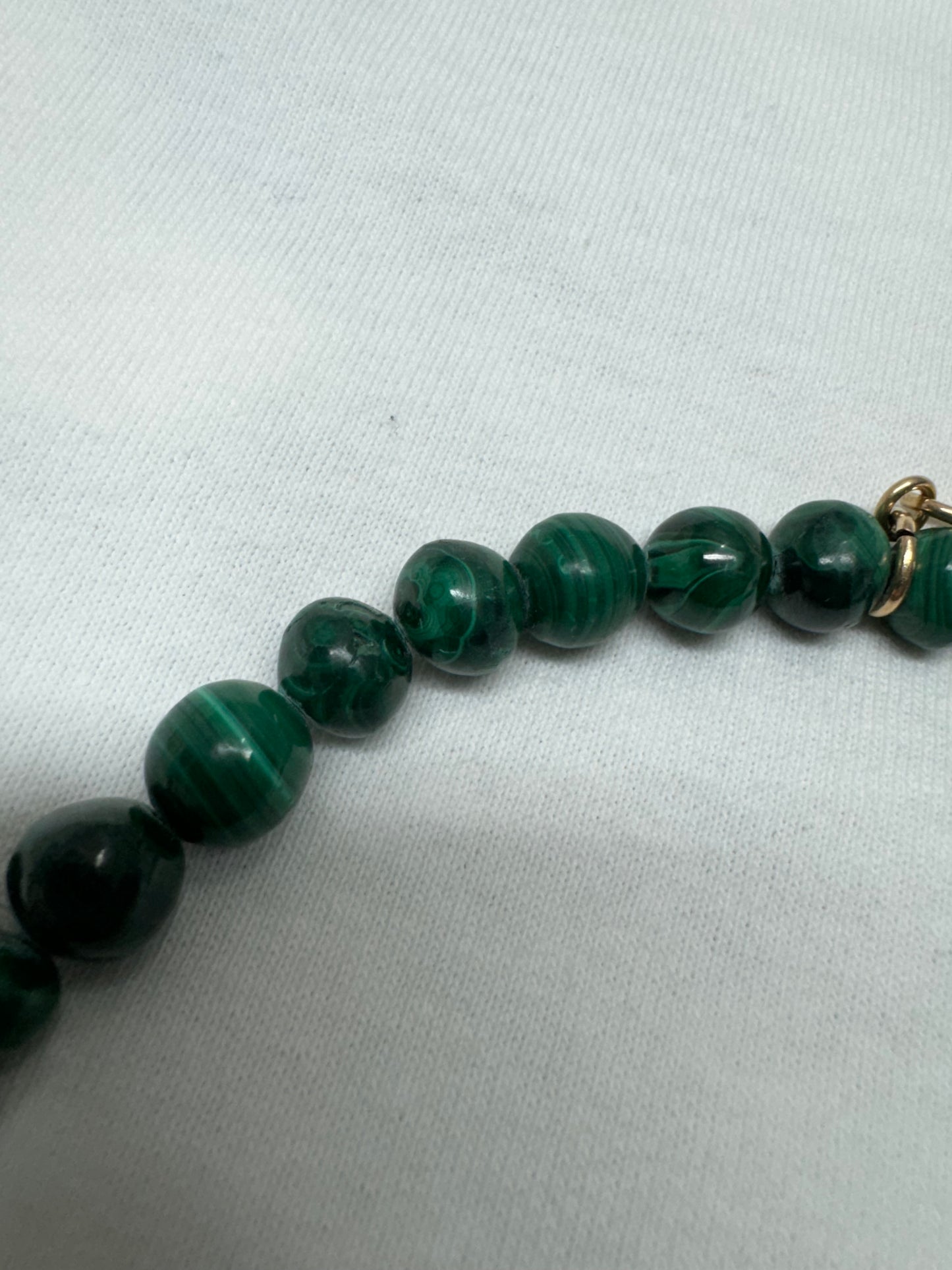 Malachite Chunky Necklace