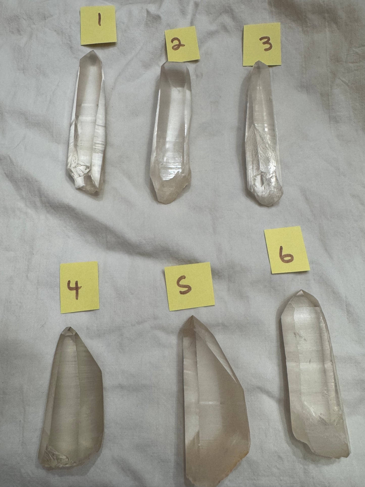 Lemurian Quartz Points Lemurian Seed Quartz 1-5 Choices
