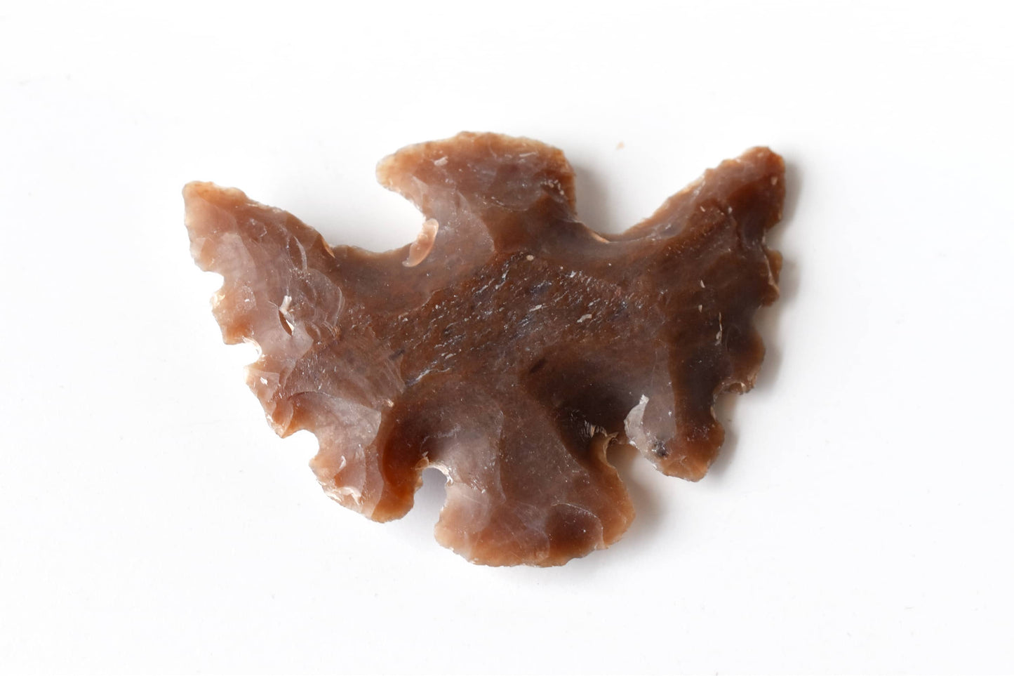 Indian Agate Crystal CUSTOM Carved Thunderbird Eagle Necklace