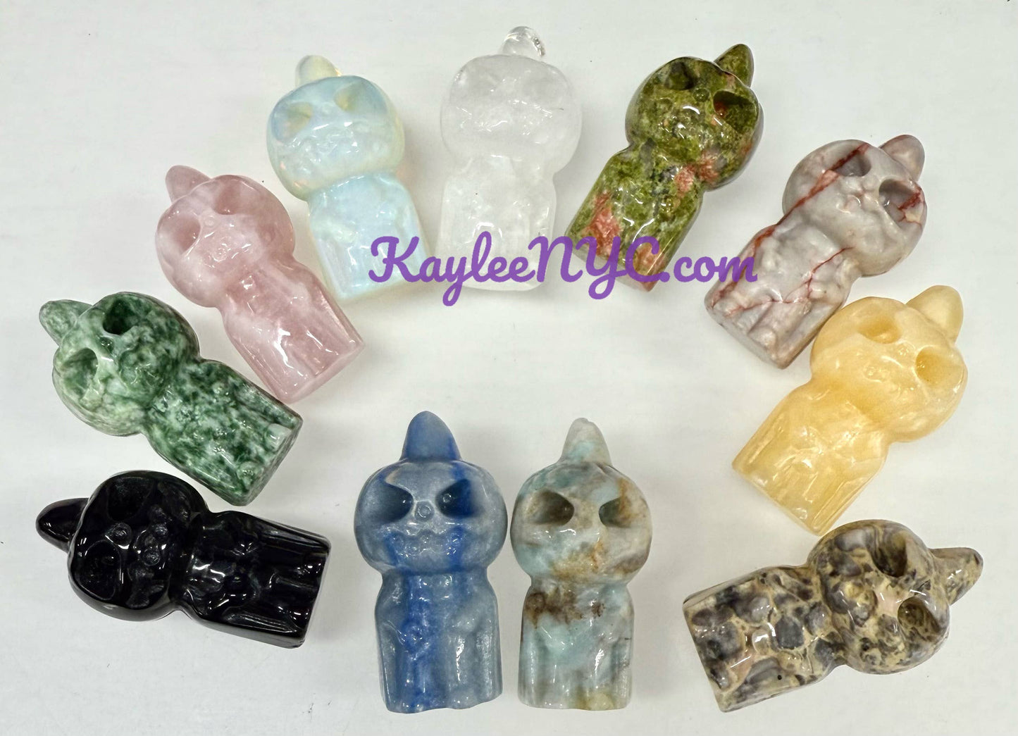 5cm Mix Crystals Jack O’Lantern Healing Energy