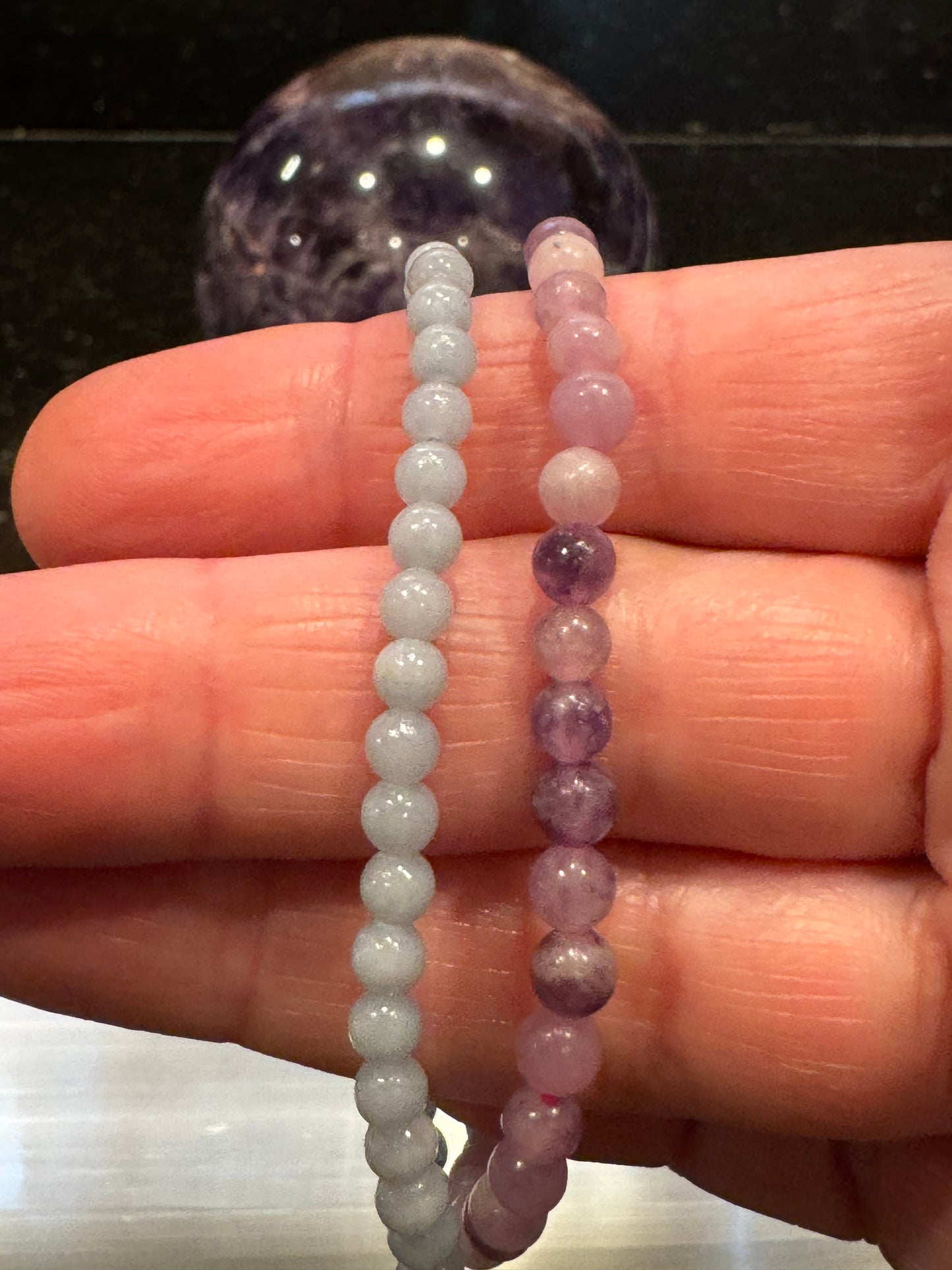 Sleep Manifestation Crystal Bracelet Set