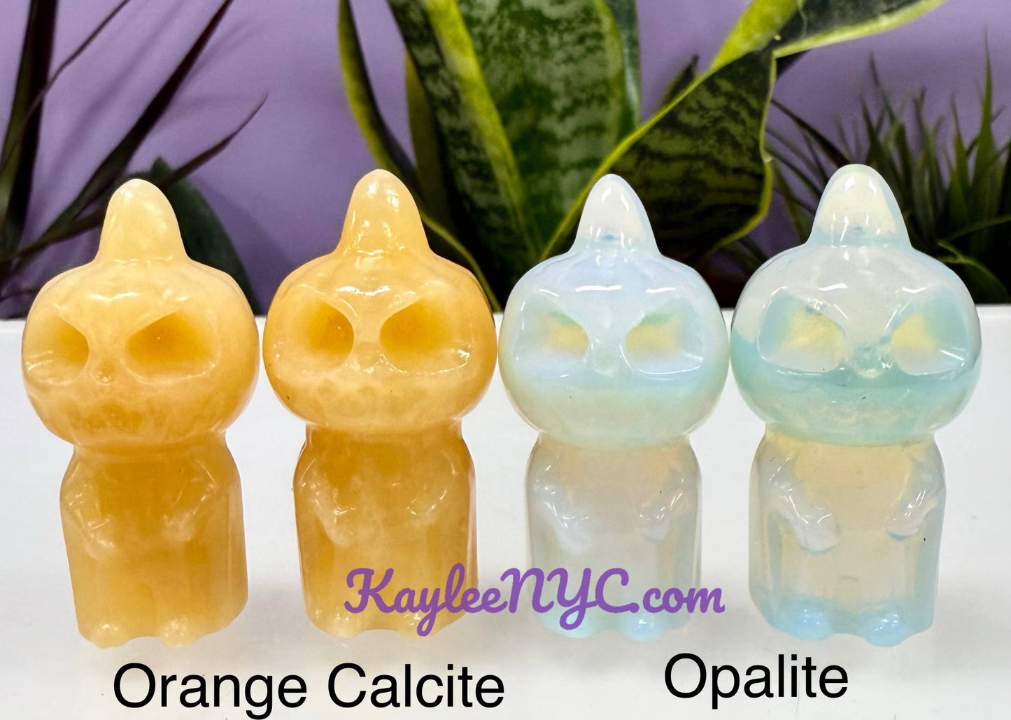 5cm Mix Crystals Jack O’Lantern Healing Energy