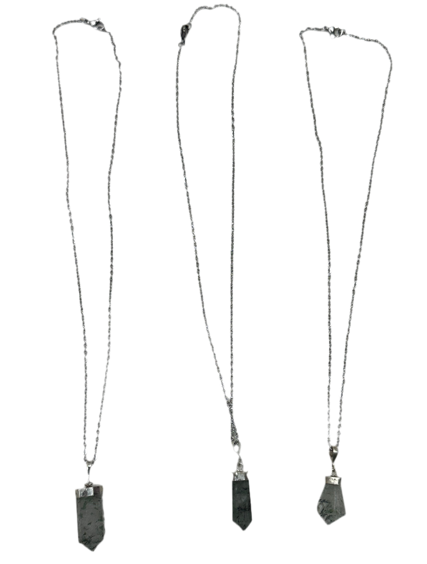 Included Quartz Crystal Necklace