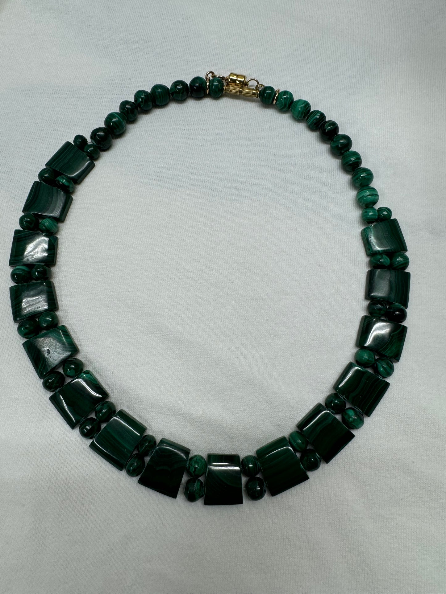 Malachite Chunky Necklace