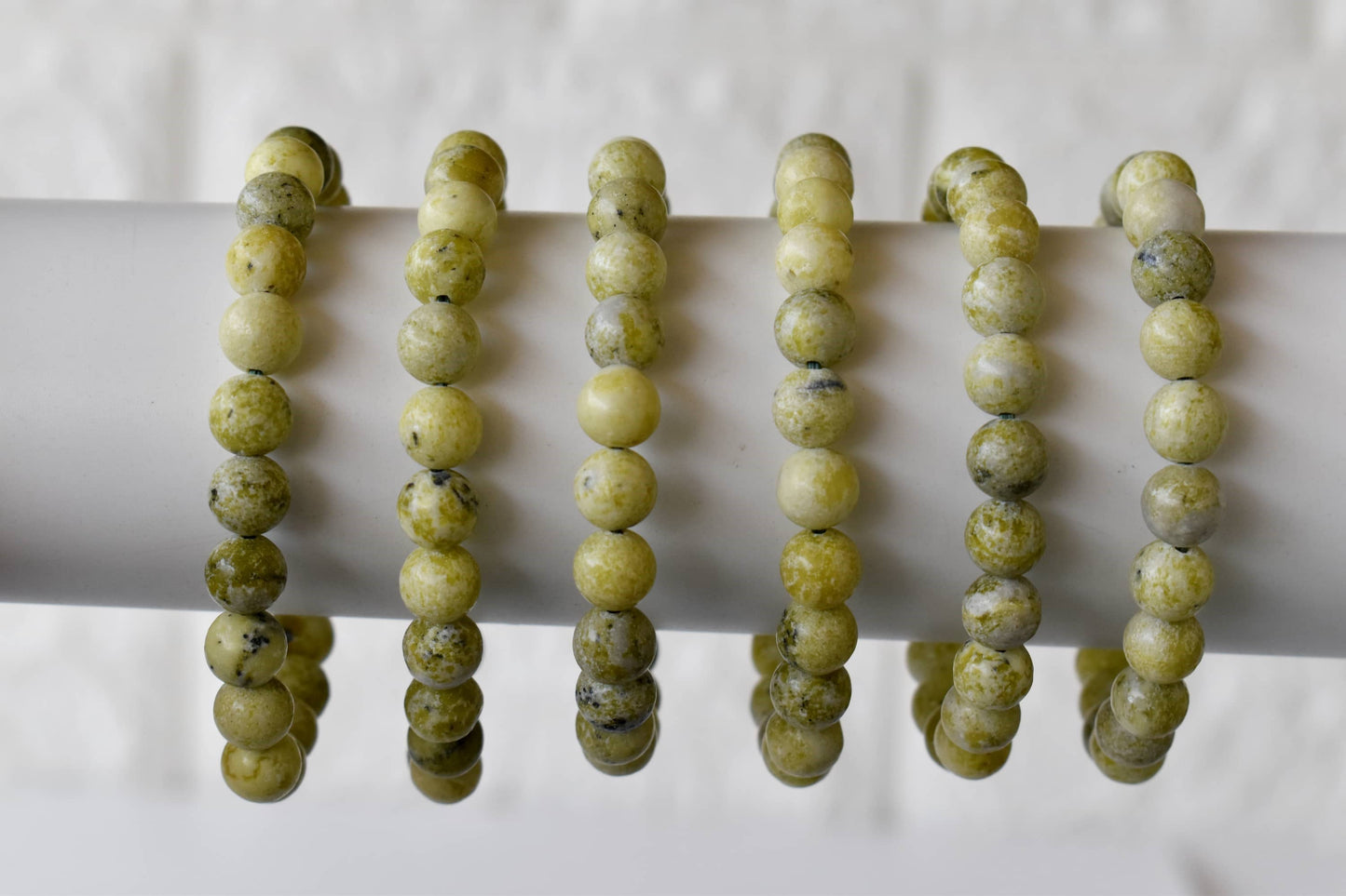 Serpentine Crystal Gemstone Bracelet 8mm