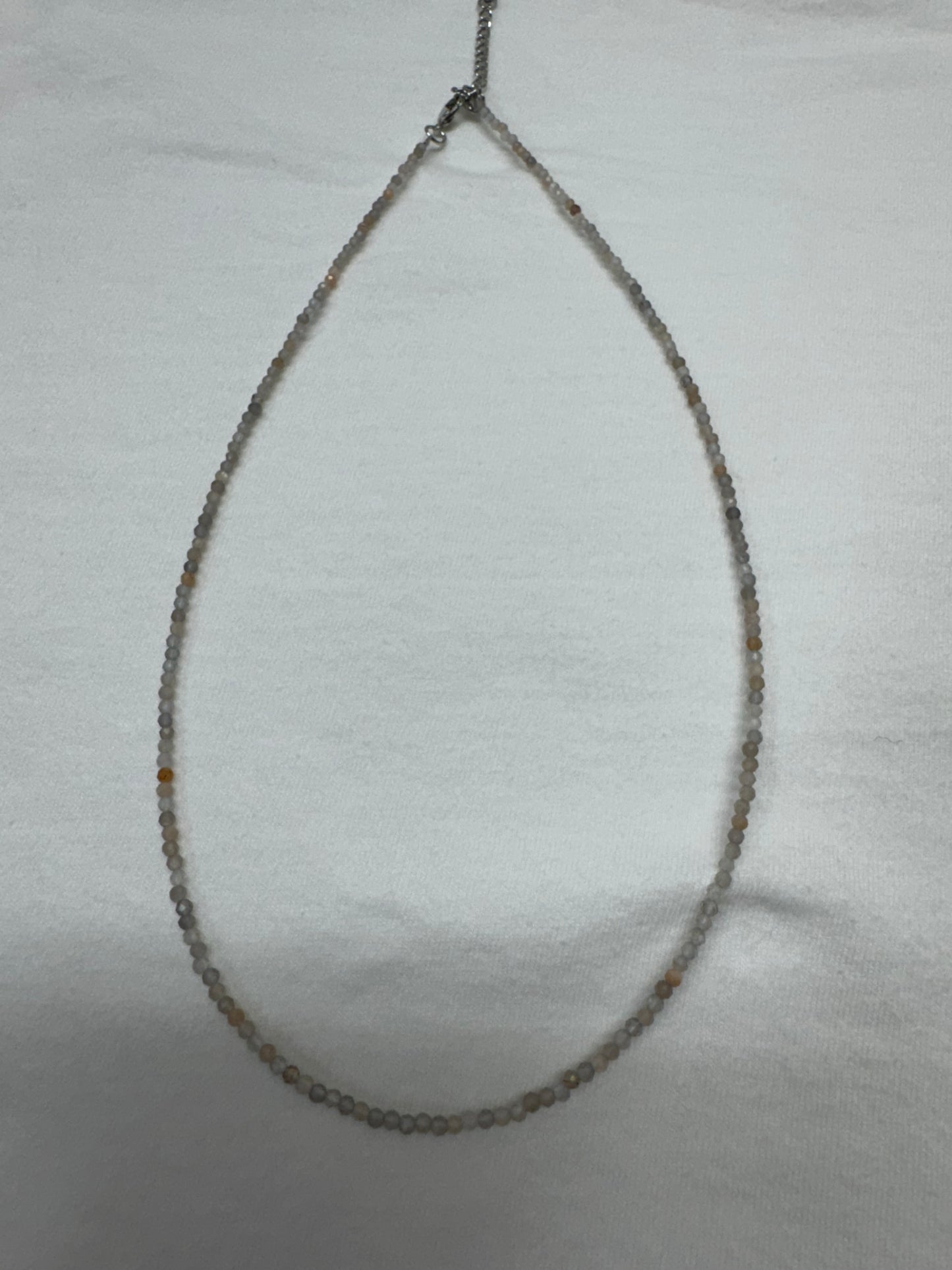 Dainty 2mm Crystal Necklace or Manifesting Trios