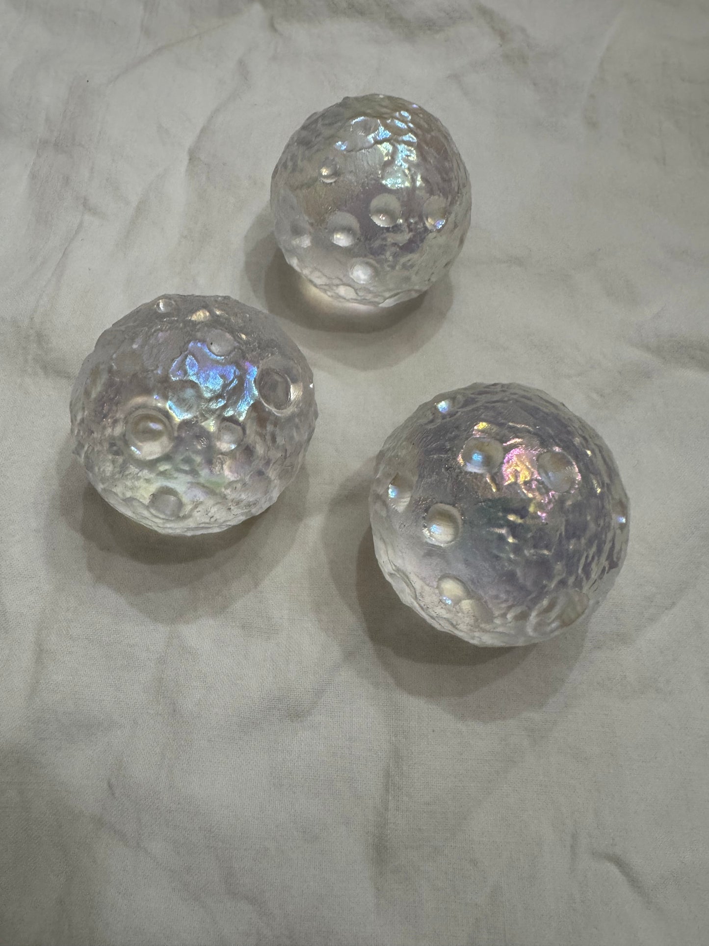 Angel Aura Quartz Full Moon Sphere Crystal Balls 🌕