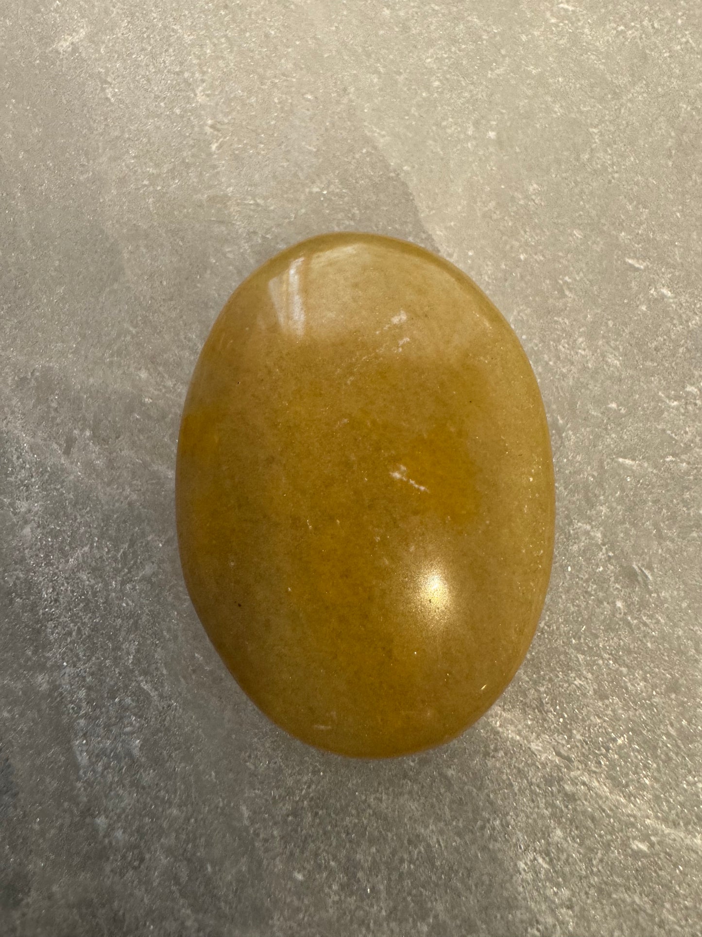 Yellow Aventurine Worry Pocket Stone