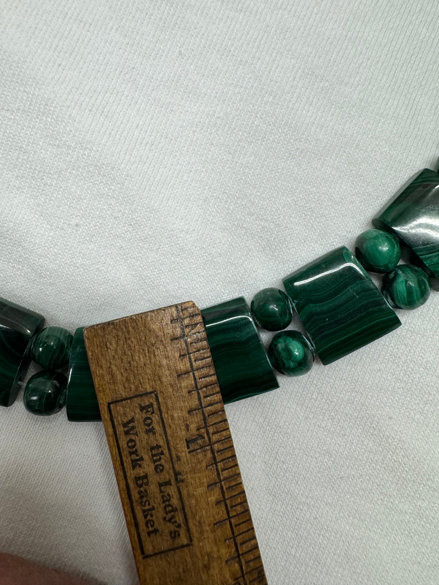 Malachite Chunky Necklace