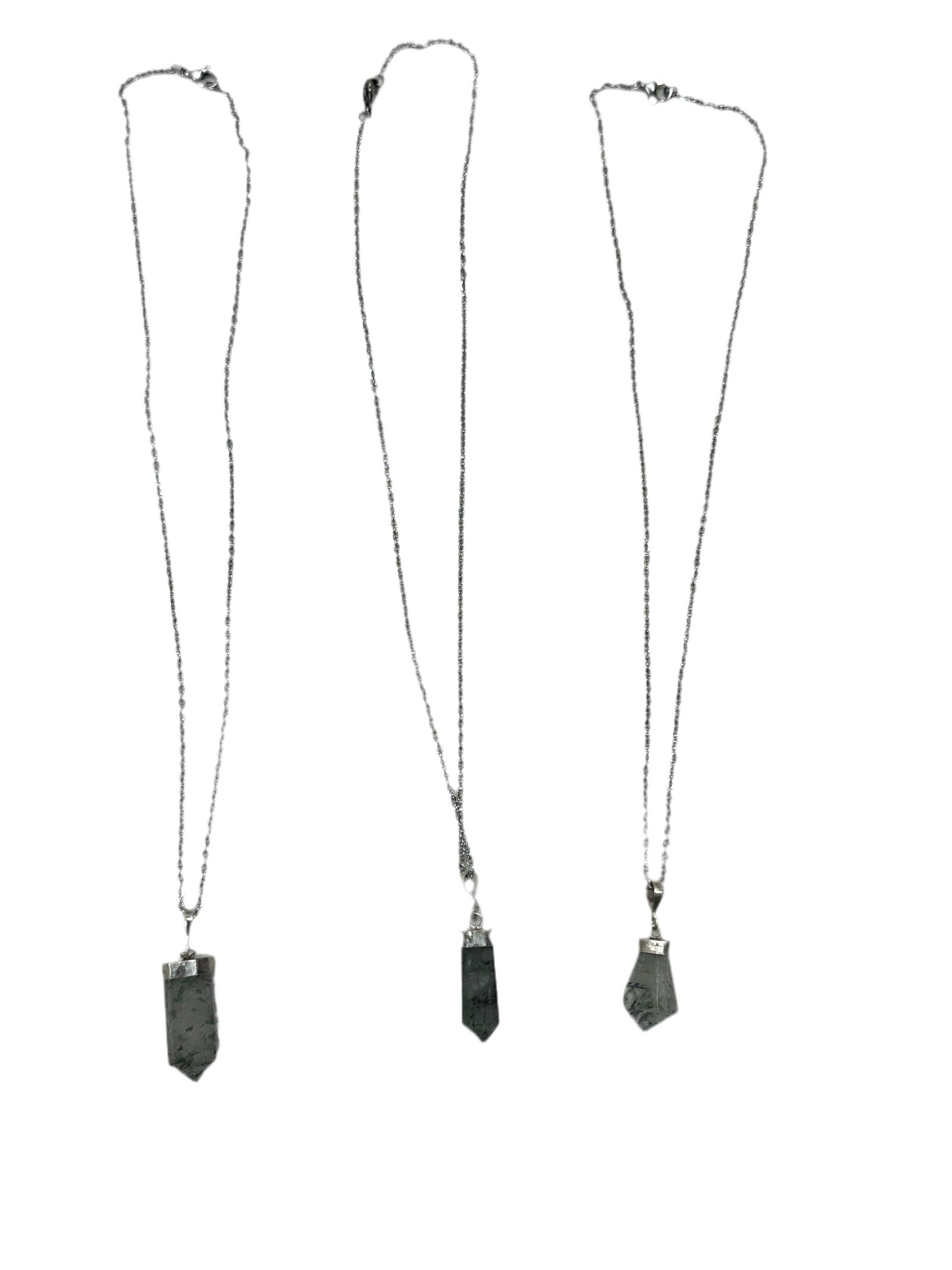 Included Quartz Crystal Necklace