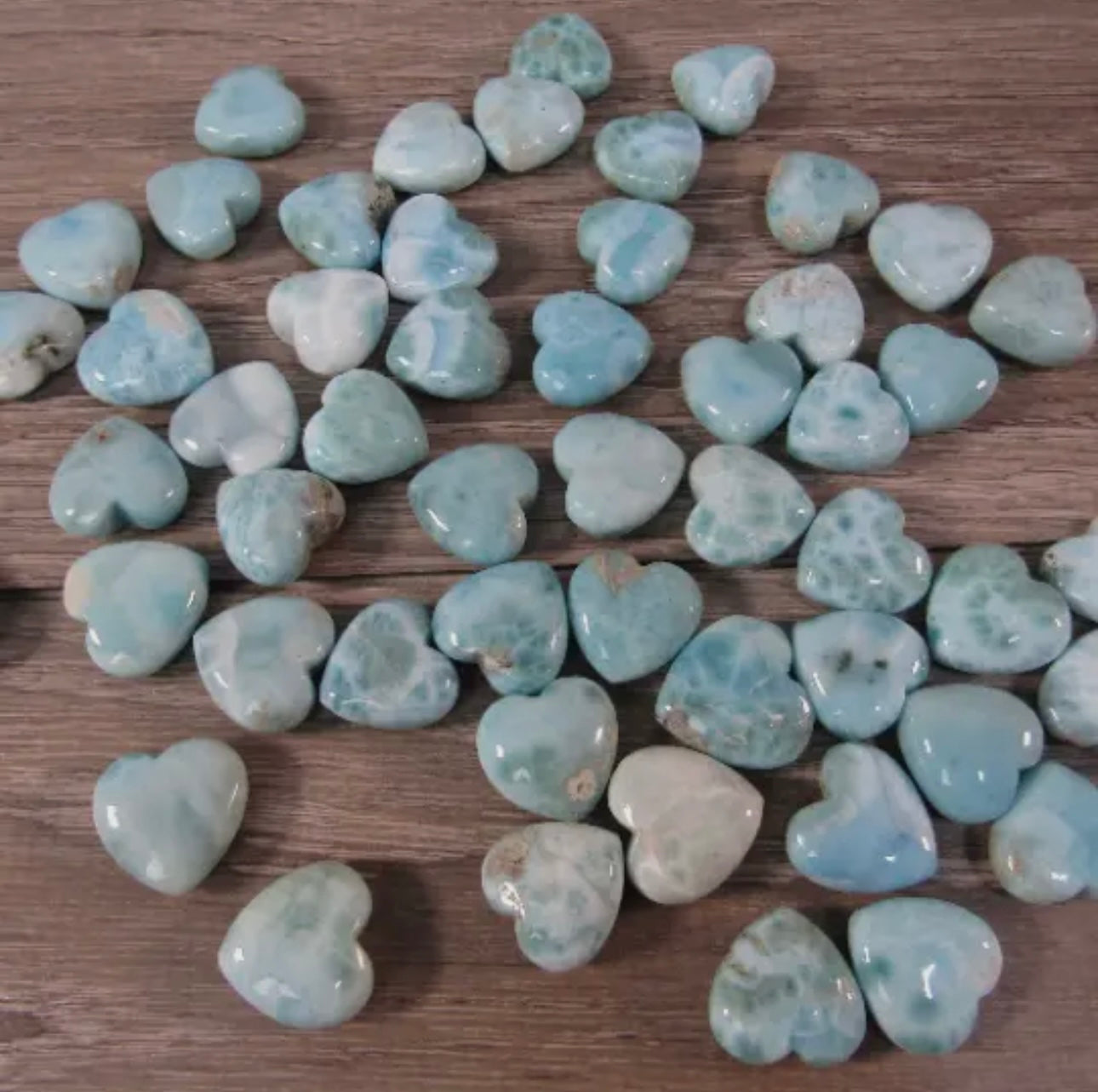 Larimar Heart 1 Piece