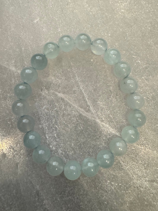 Aquamarine Stone Bracelet