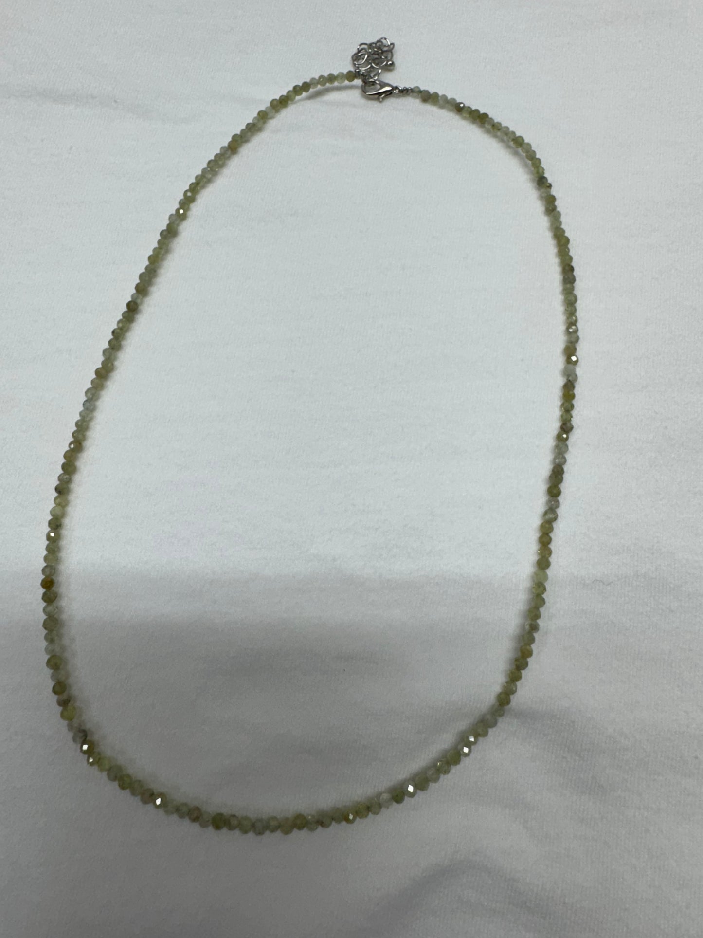 Dainty 2mm Crystal Necklace or Manifesting Trios