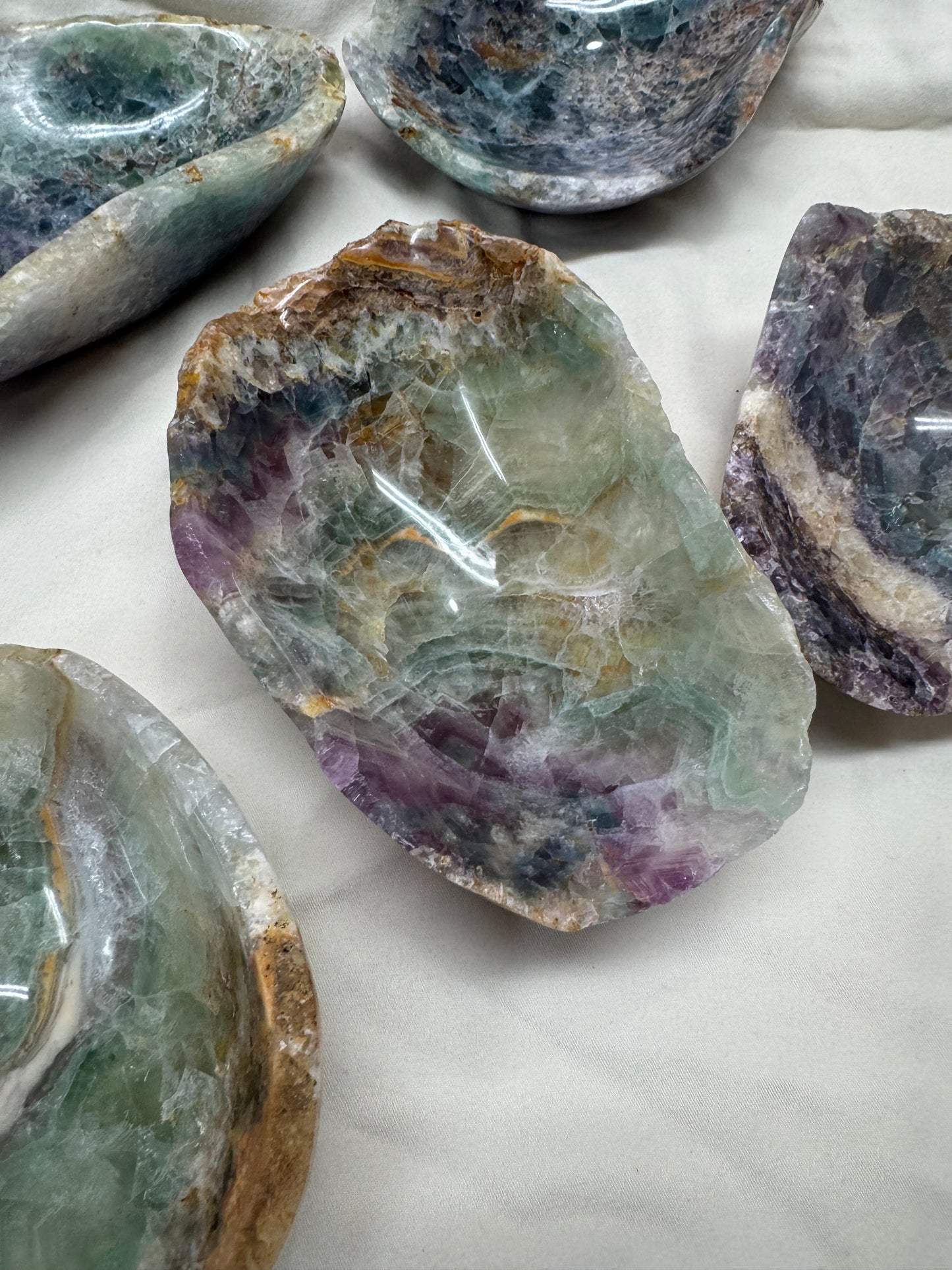 Fluorite Crystal Bowls Grade A