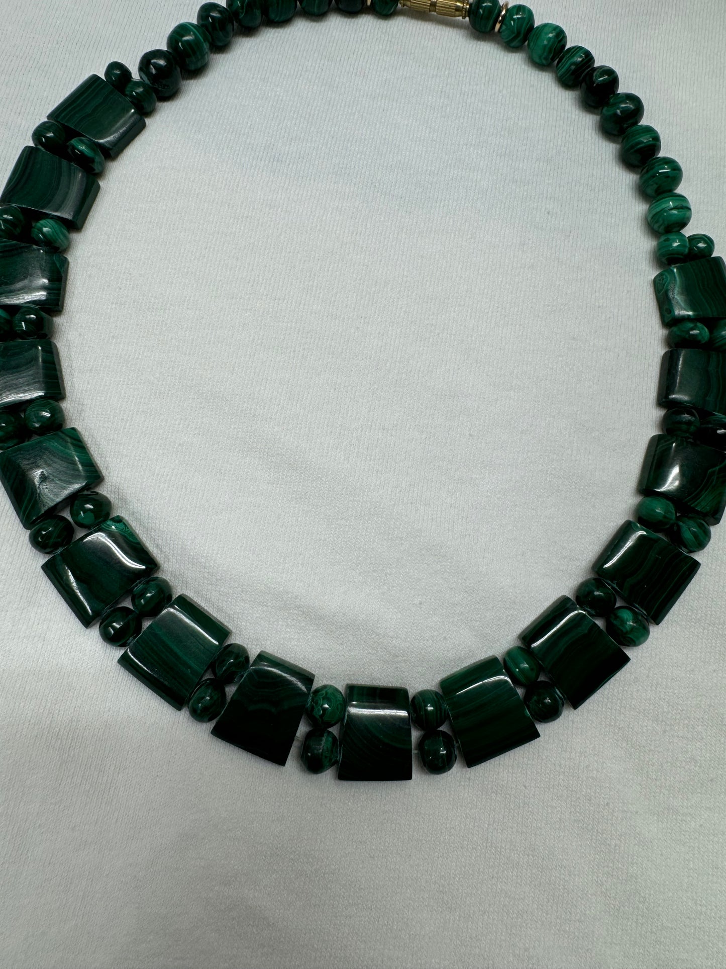 Malachite Chunky Necklace