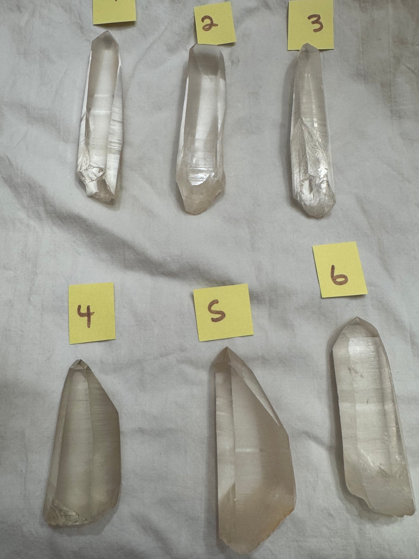 Lemurian Quartz Points Lemurian Seed Quartz 1-5 Choices