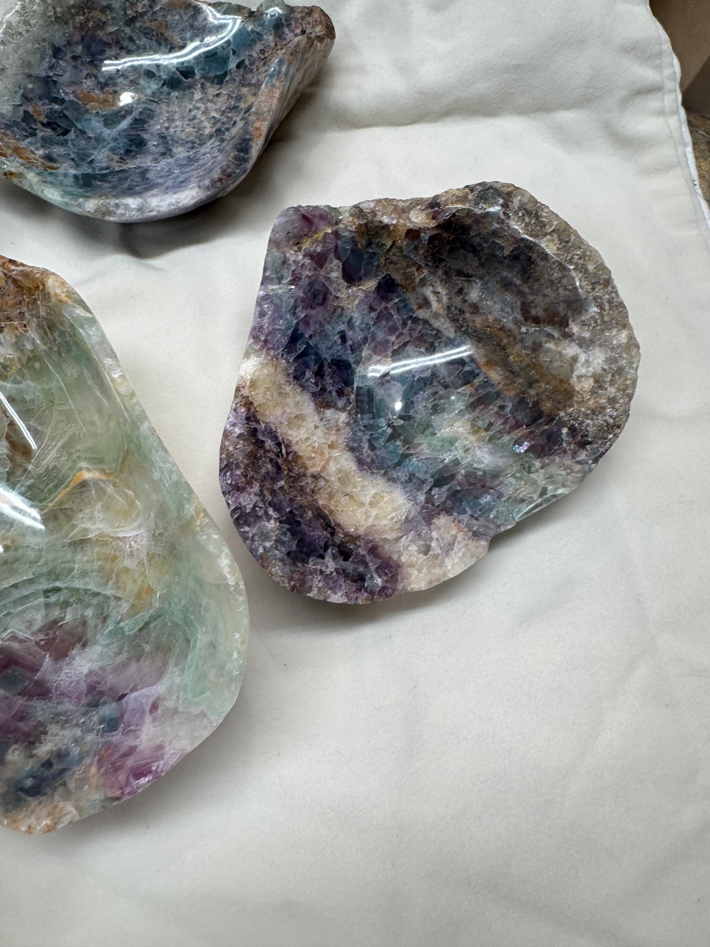 Fluorite Crystal Bowls Grade A