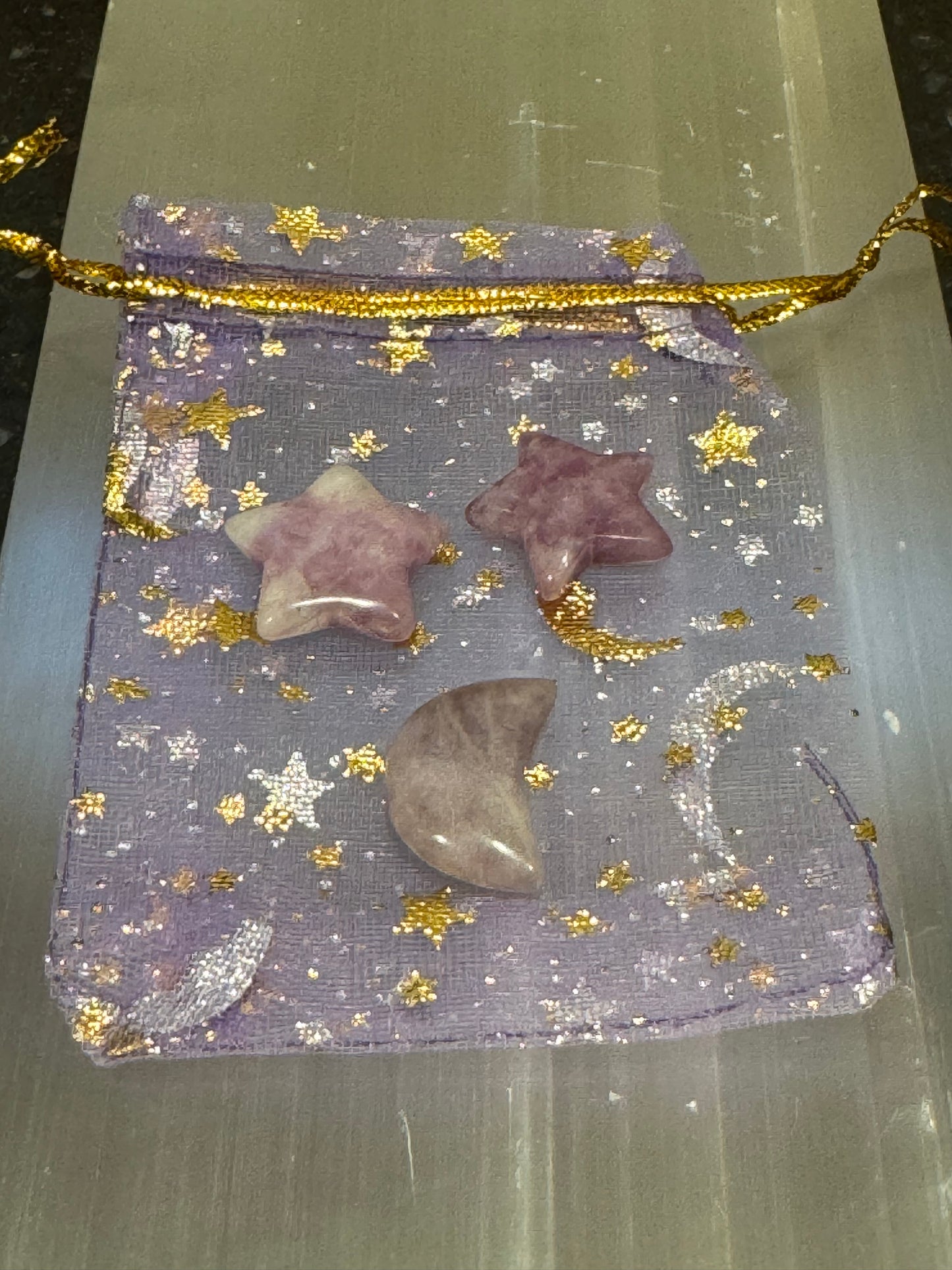 Zen Crystal Pouch - Calm Vibrations