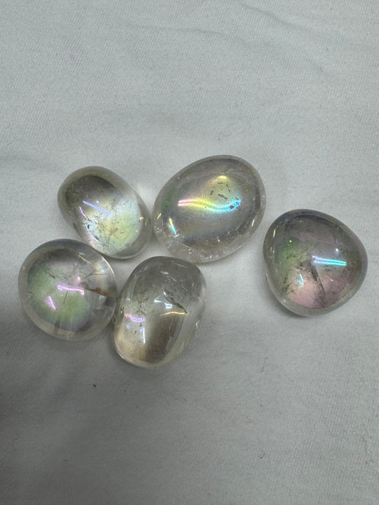 Aura Rose and Angel Aura Crystals and Bracelets
