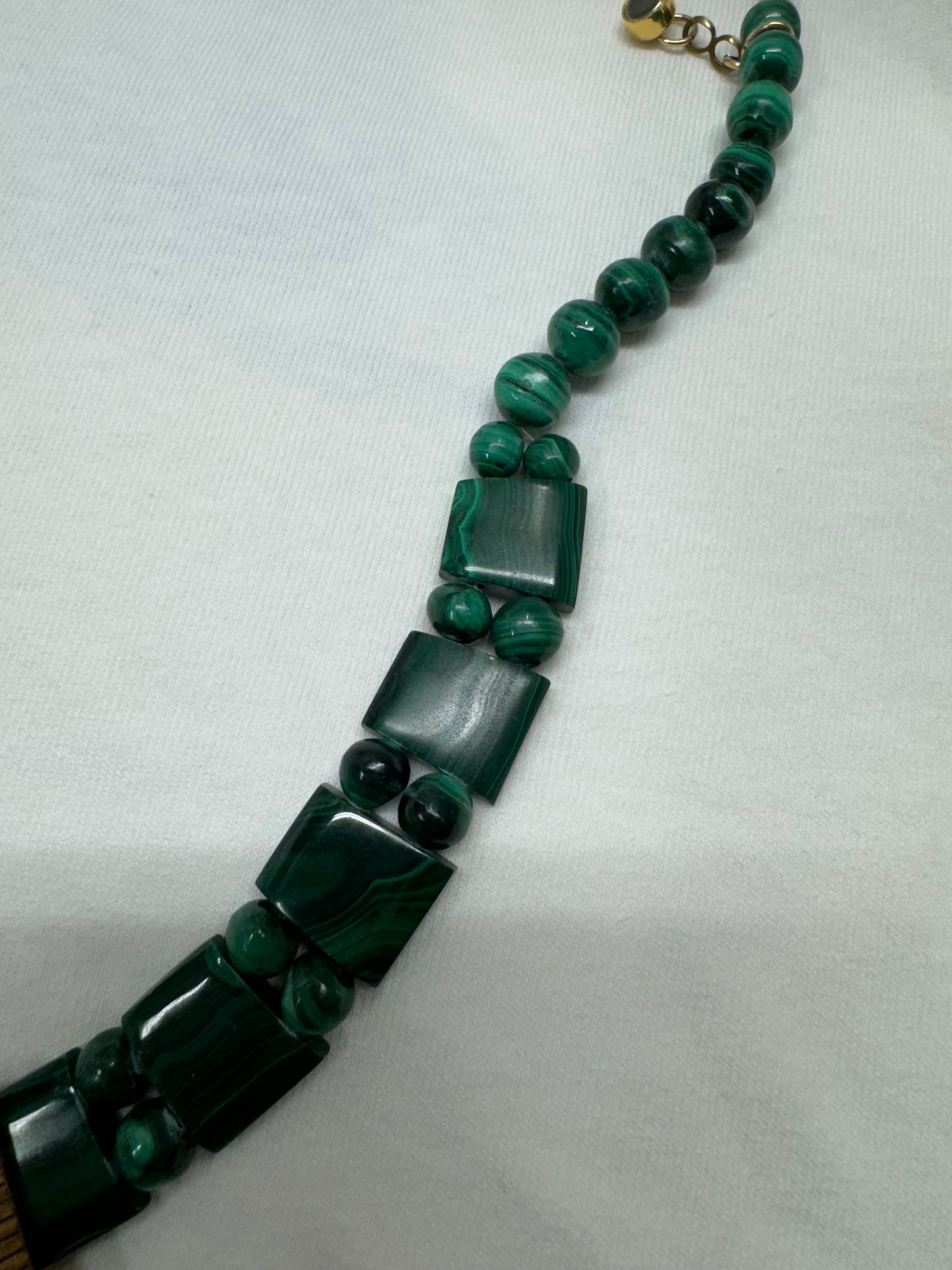 Malachite Chunky Necklace