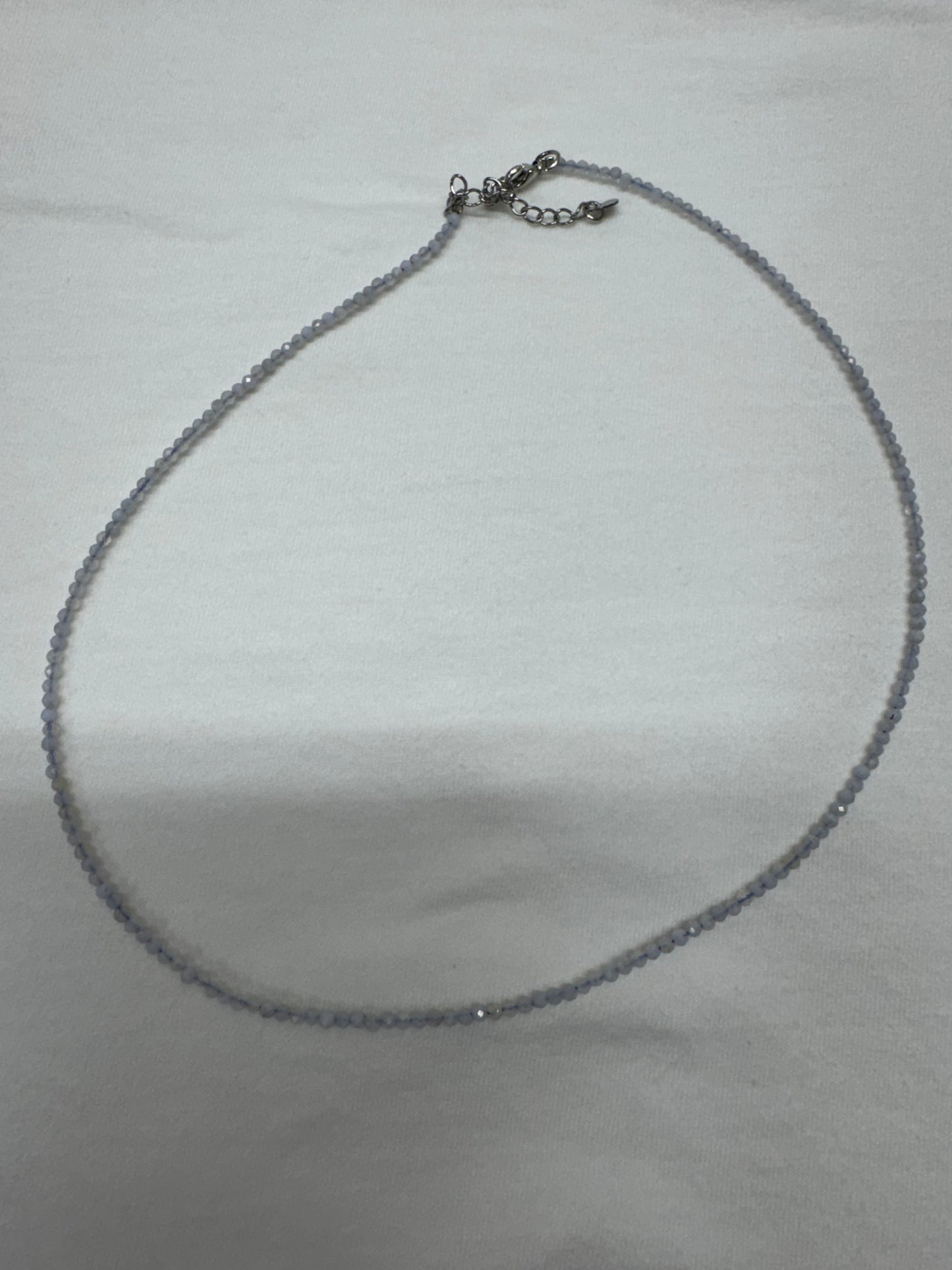 Dainty 2mm Crystal Necklace or Manifesting Trios