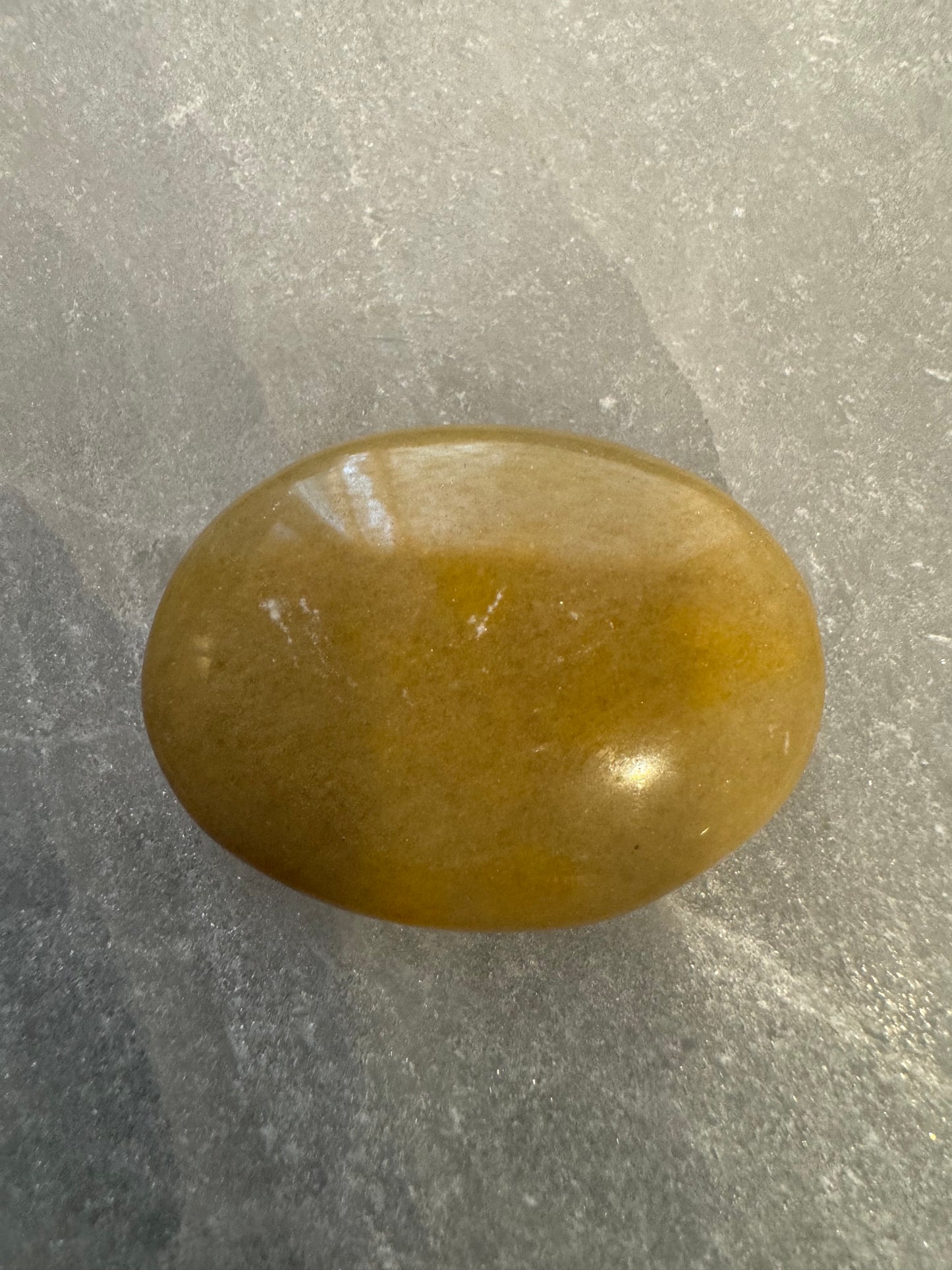 Yellow Aventurine Worry Pocket Stone