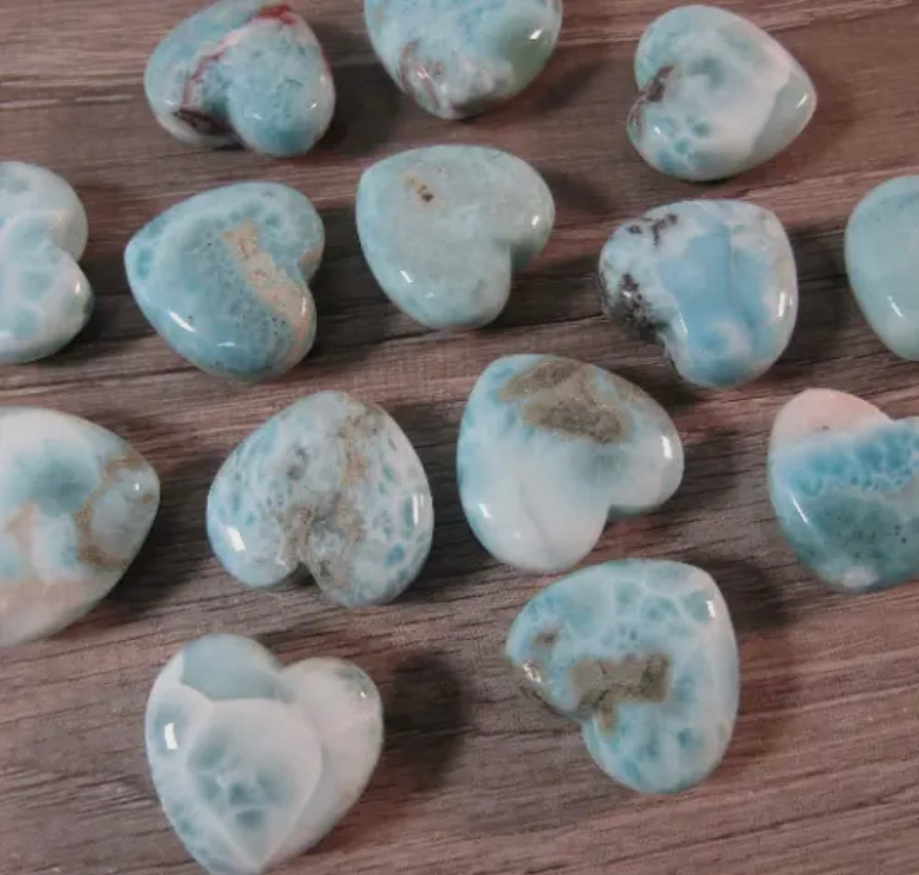 Larimar Heart 1 Piece
