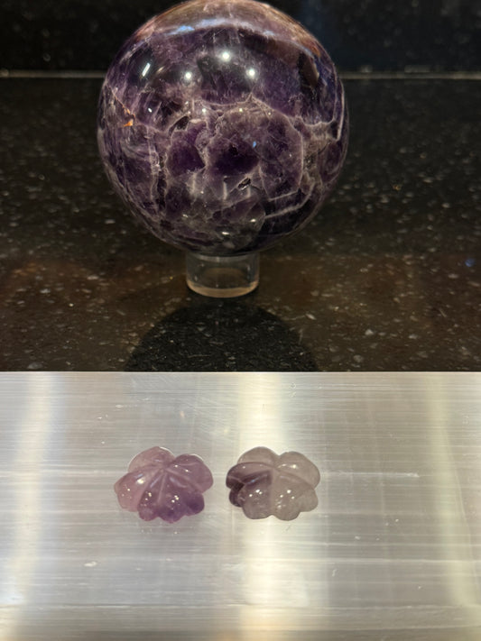 Amethyst Clover Set of 2