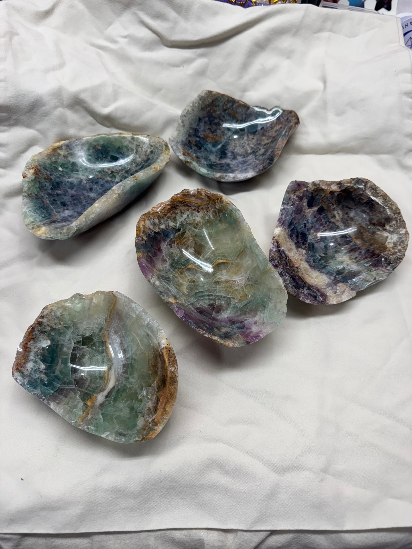 Fluorite Crystal Bowls Grade A