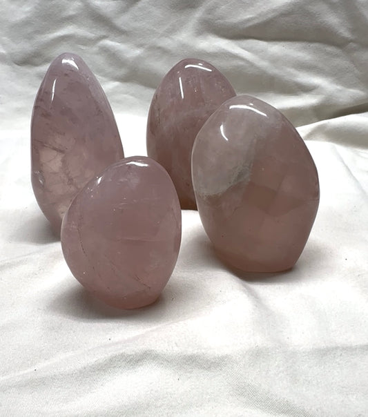 Rose Quartz Freeform Crystal Choices