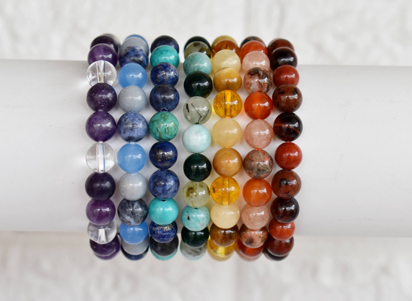 Chakra Healing Balancing Crystal Bracelet