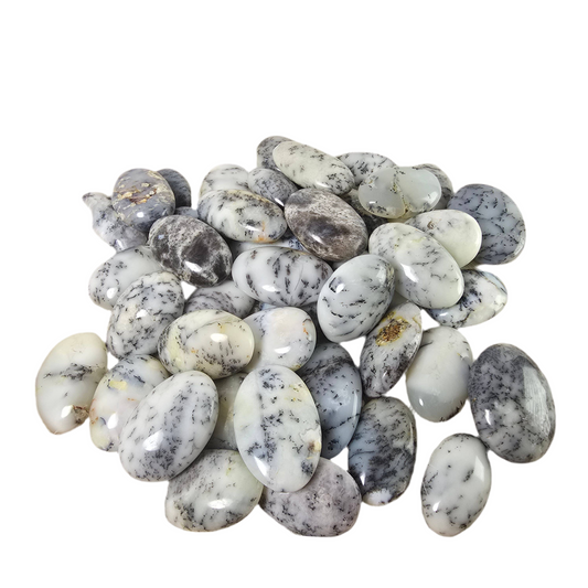 Dendritic Opal Tumbles 3 Pieces