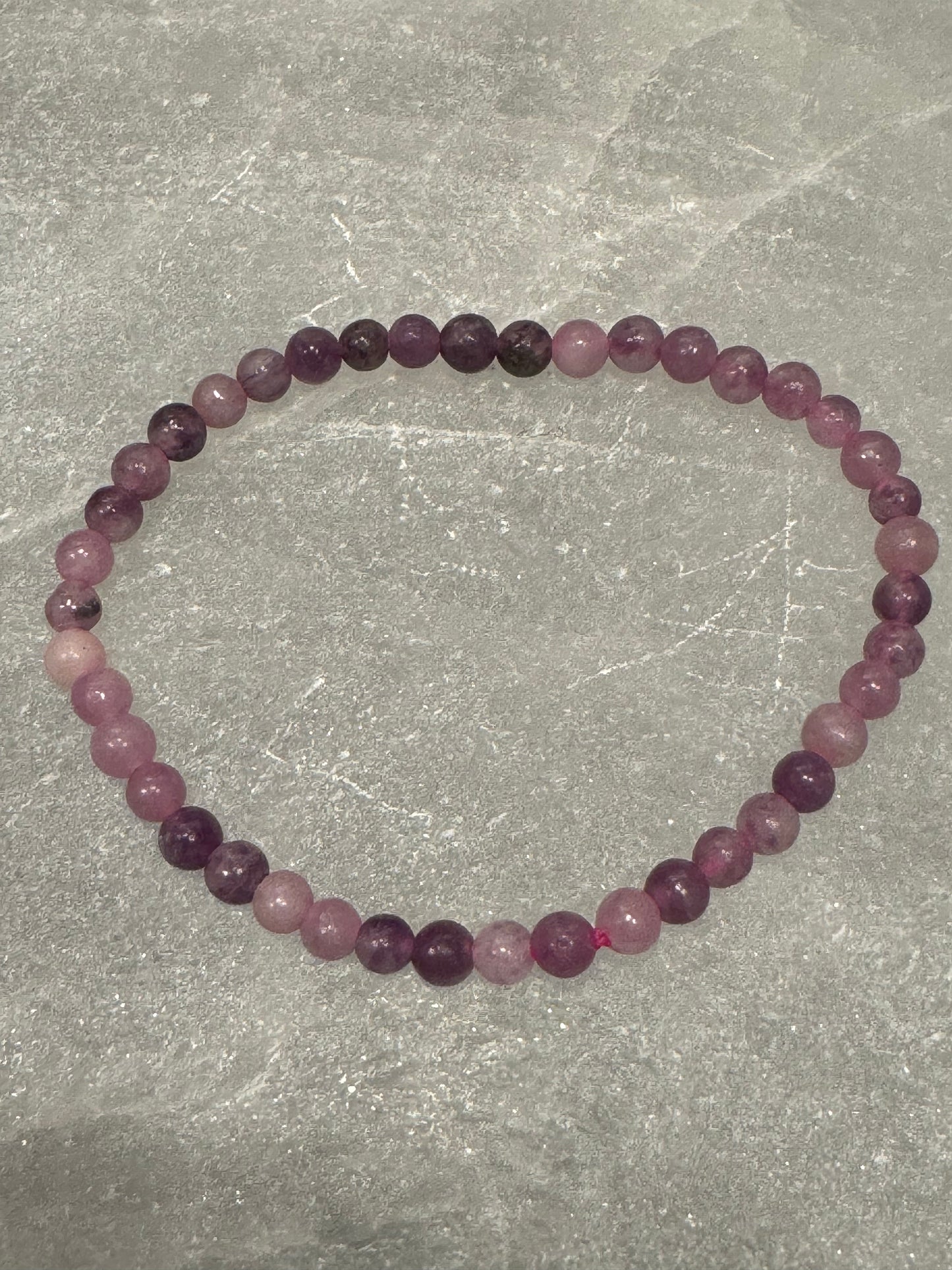 Lepidolite 4mm Bracelet