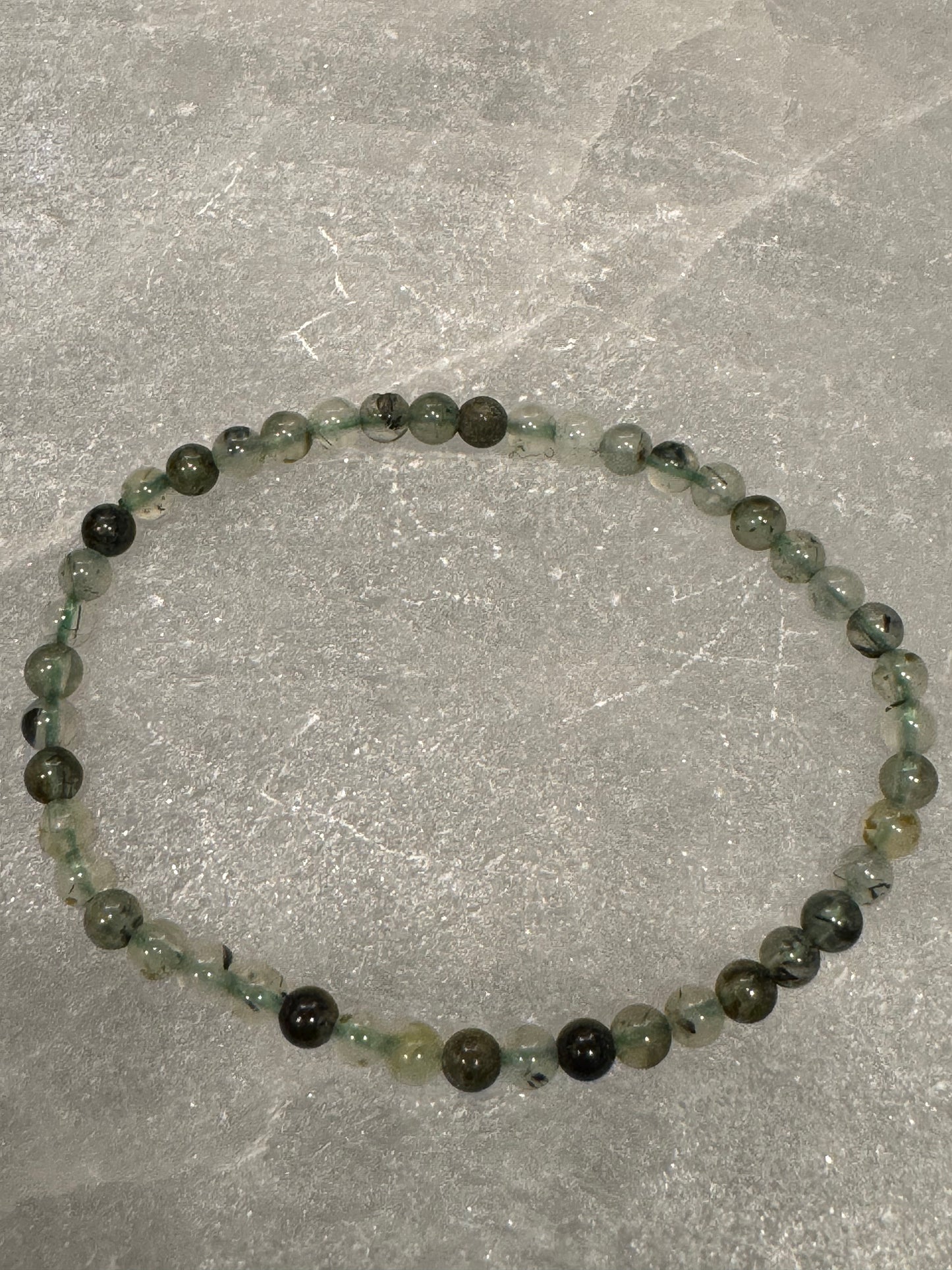 Prehnite 4mm Bracelet