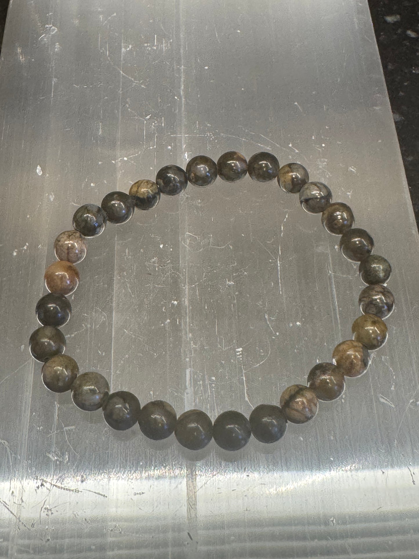 Que Sera 6 mm Crystal Bracelet- like you just meditated when you put it on - instant ZEN