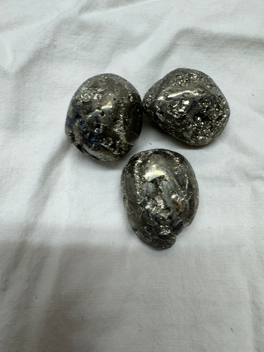 Pyrite Tumbled