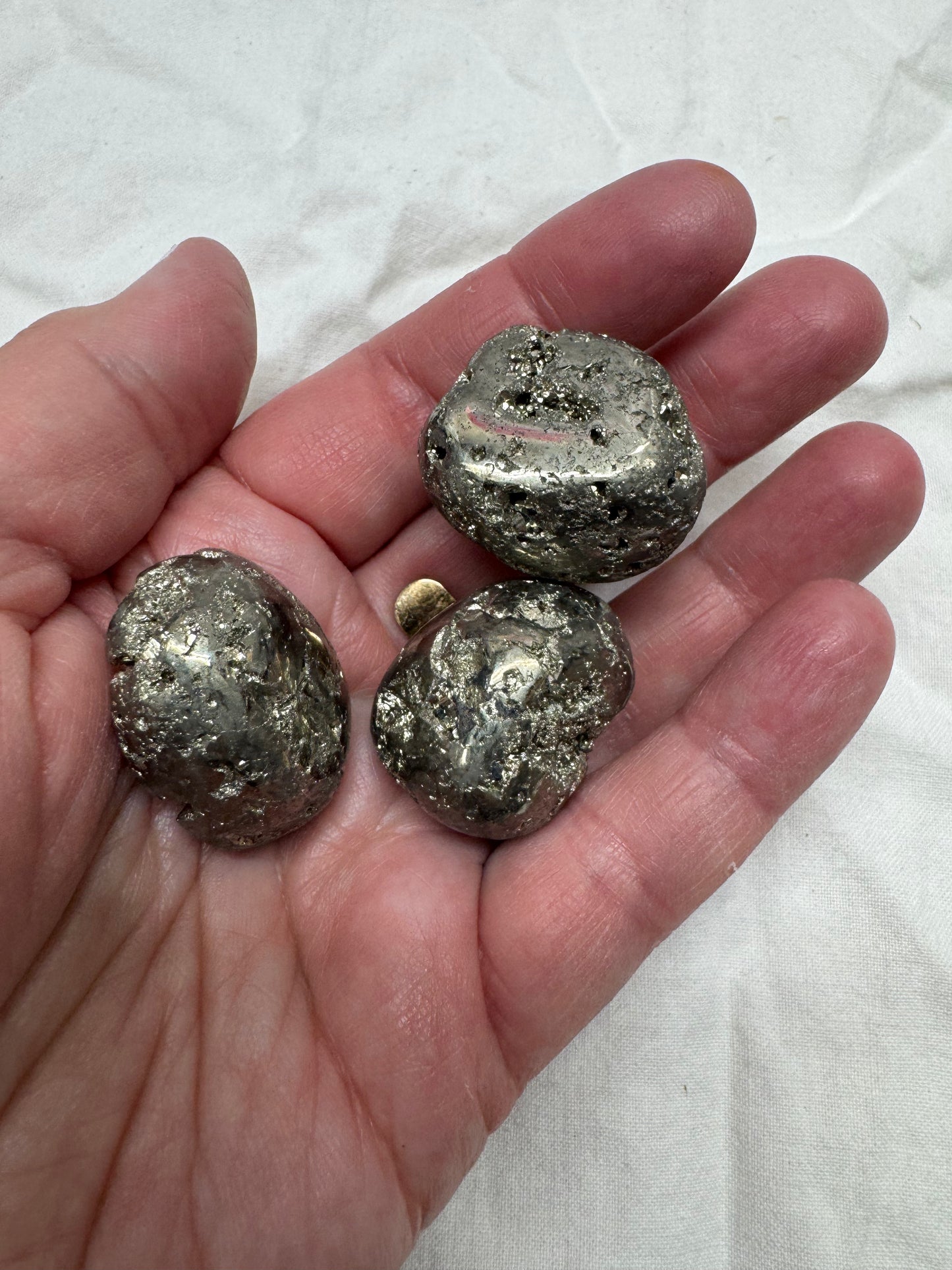 Pyrite Tumbled