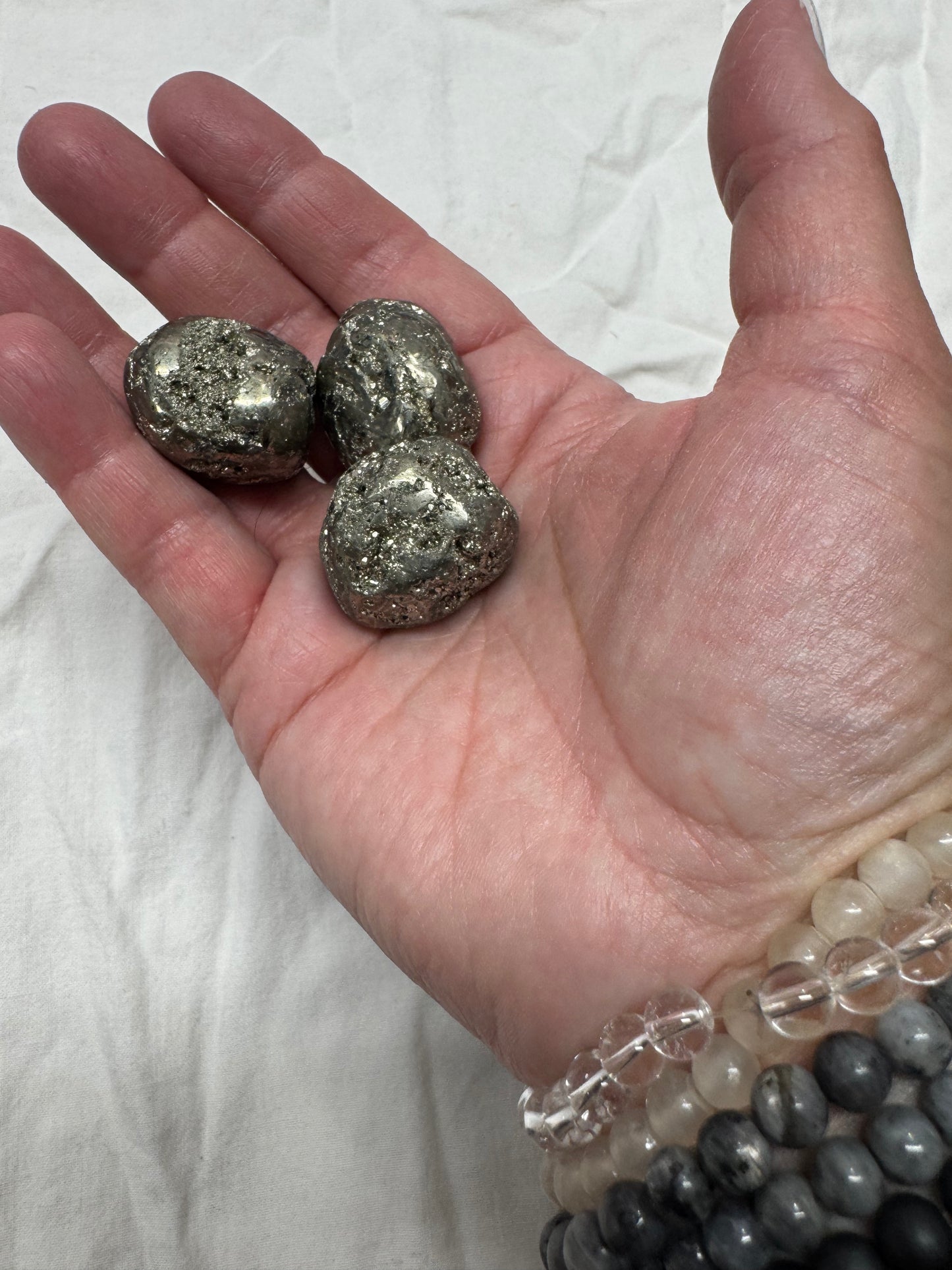 Pyrite Tumbled